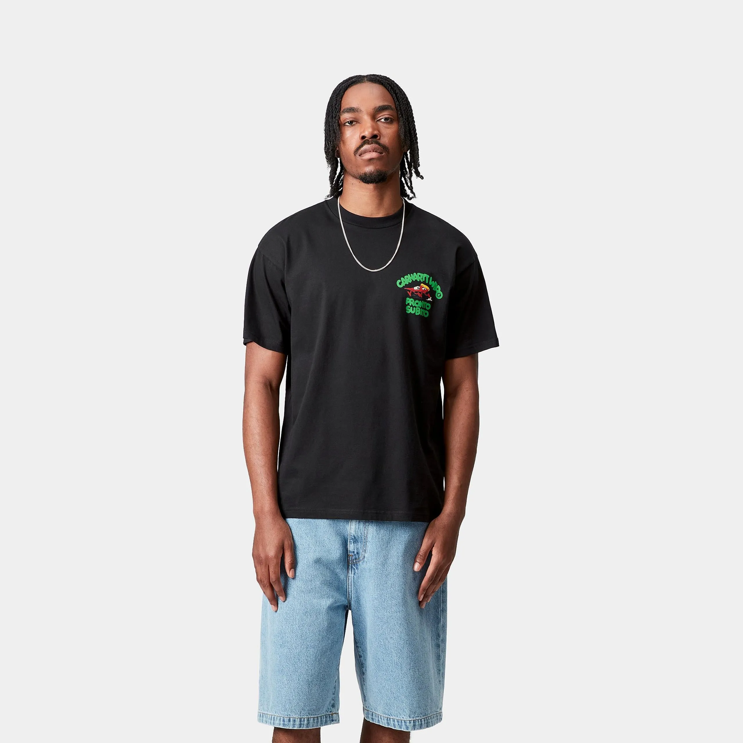 Carhartt WIP Mens Pronto T-Shirt | Black sold by The Foot Factory product image thumbnail 3