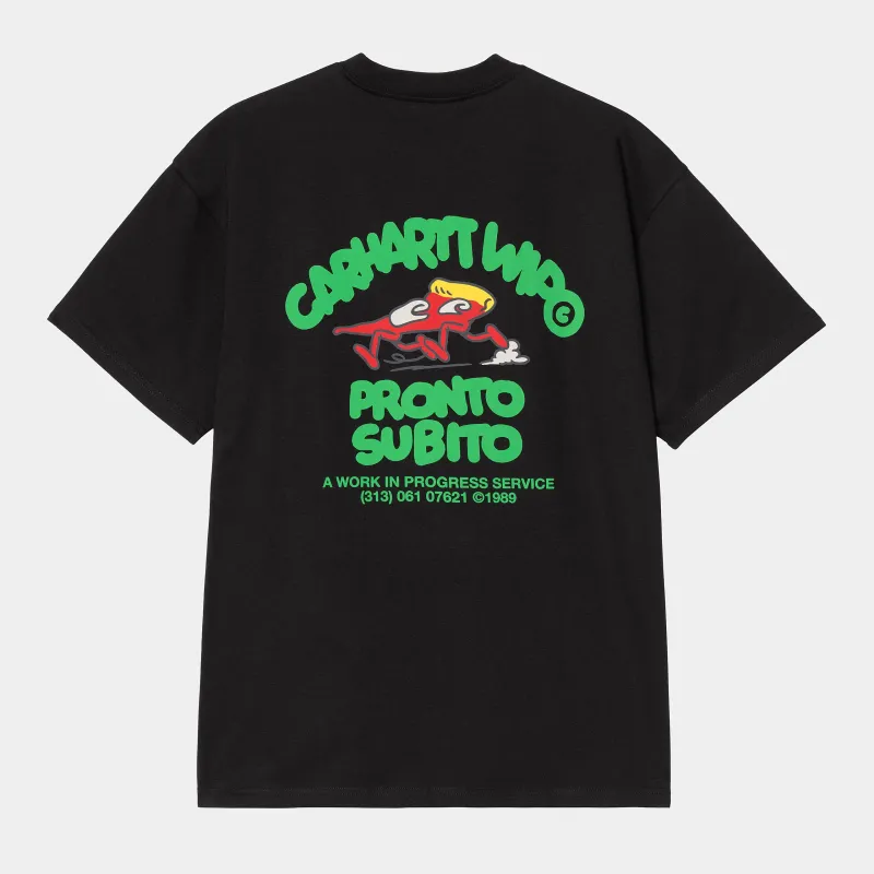 Carhartt WIP Mens Pronto T-Shirt | Black made by Carhartt WIP