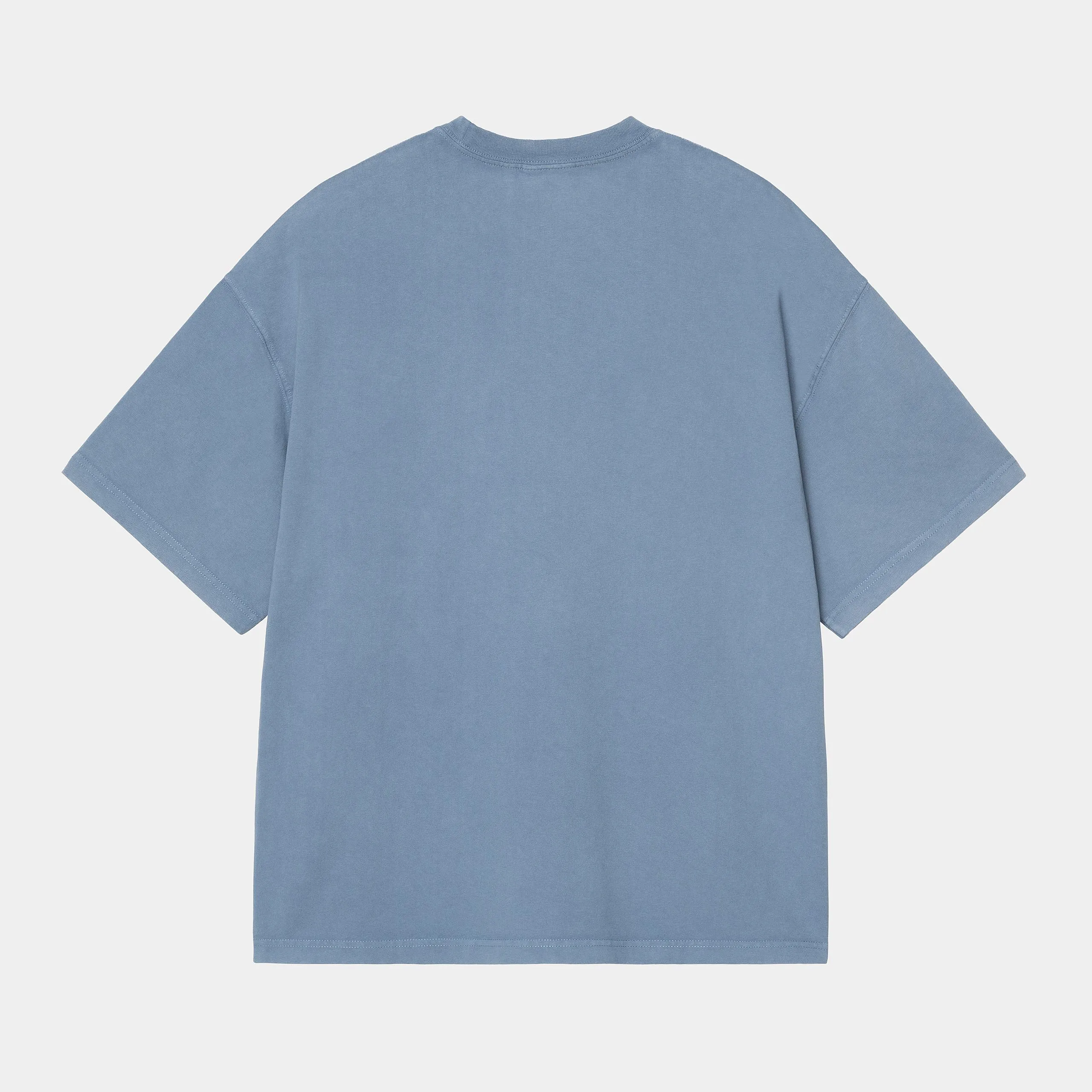 Carhartt WIP Mens Hudson Chalk Wash Pocket T-Shirt | Sorrent sold by The Foot Factory product image thumbnail 2