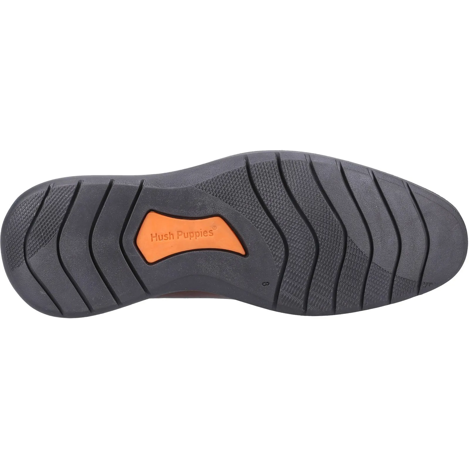 Hush Puppies Mens Amos Leather Shoe - Brown sold by The Foot Factory product image thumbnail 4