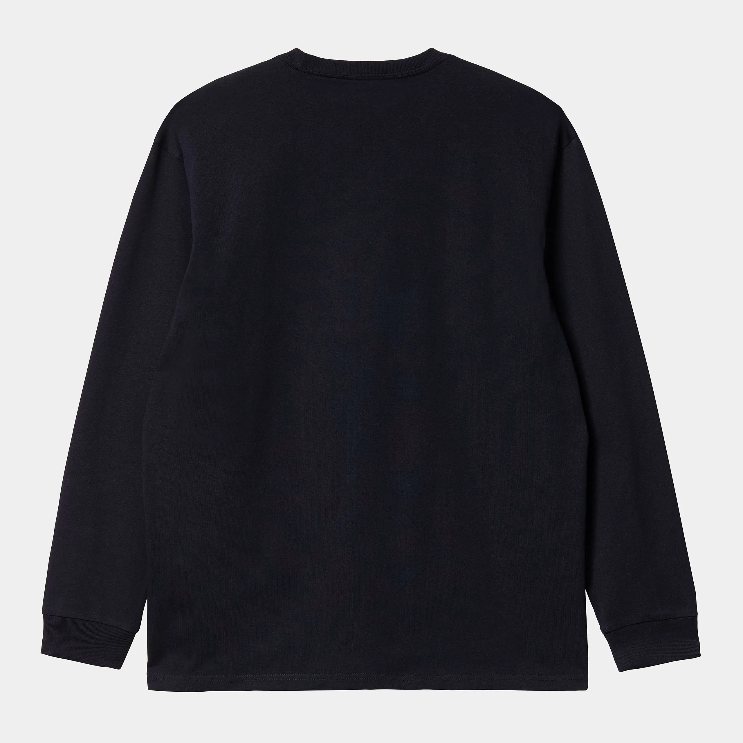 Carhartt WIP Mens Chase Long Sleeve T-Shirt - Dark Navy sold by The Foot Factory product image thumbnail 2