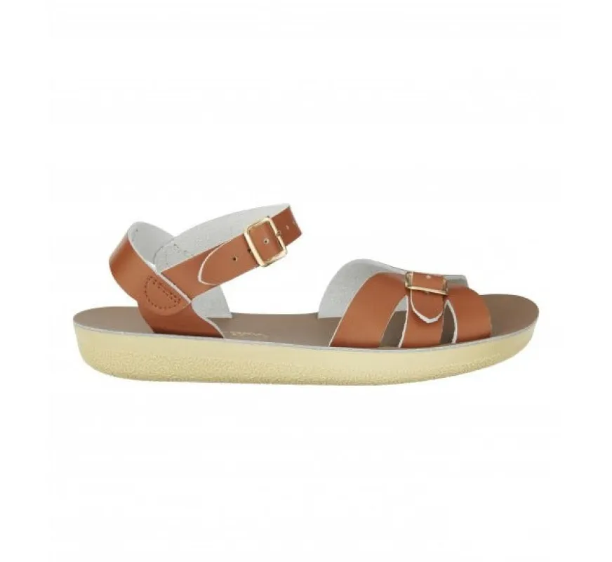Salt Water Sandals Womens Boardwalk Sandal - Tan made by The Foot Factory