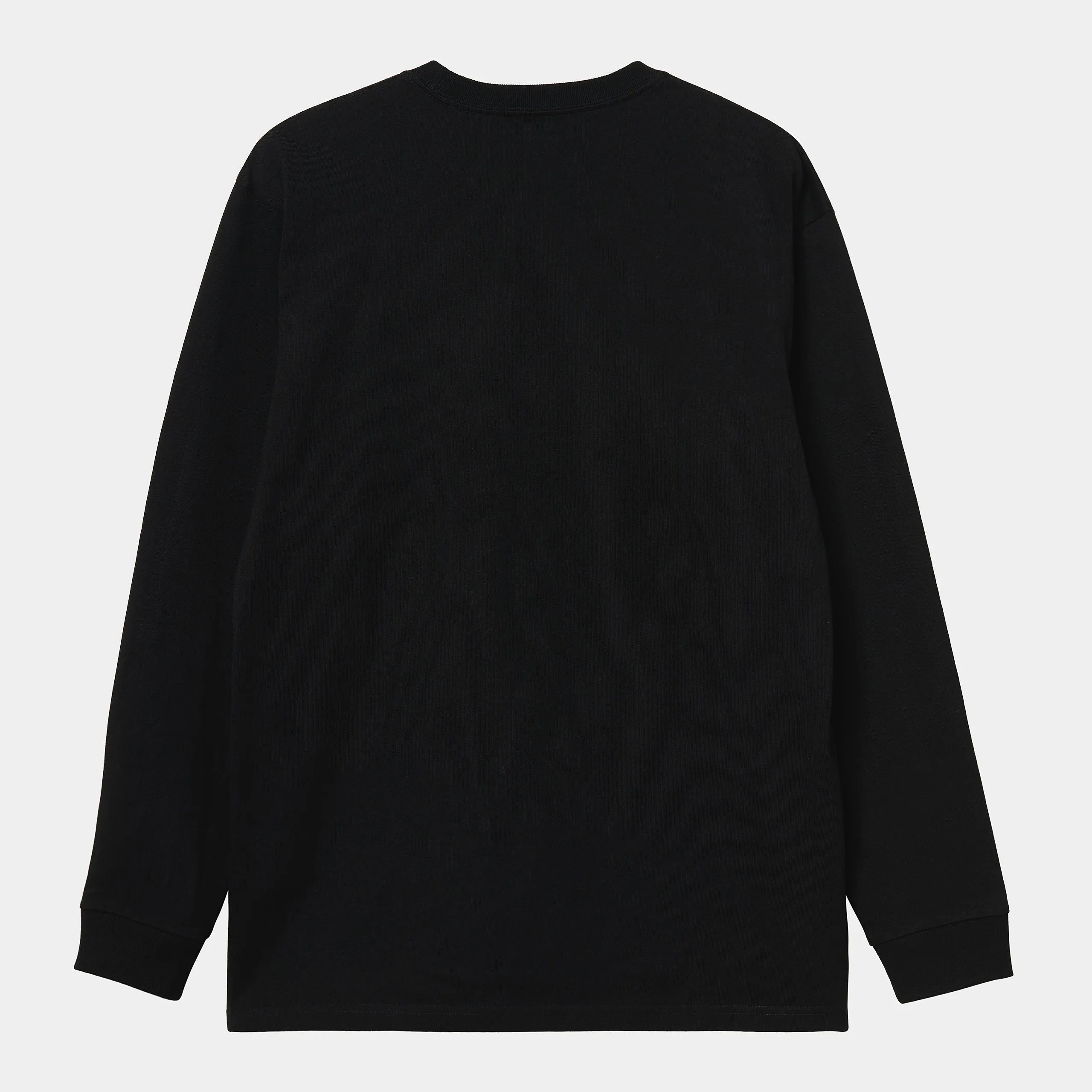 Carhartt WIP Mens Chase Long Sleeve T-Shirt - Black / Gold sold by The Foot Factory product image thumbnail 2