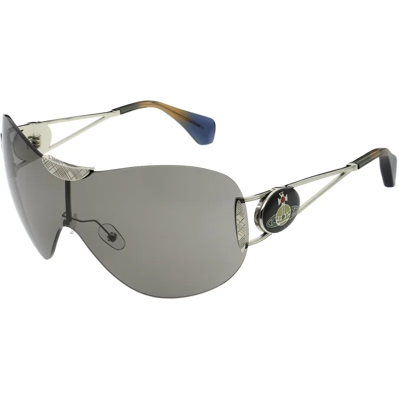 Vivienne Westwood Tina Sunglasses | Silver sold by The Foot Factory