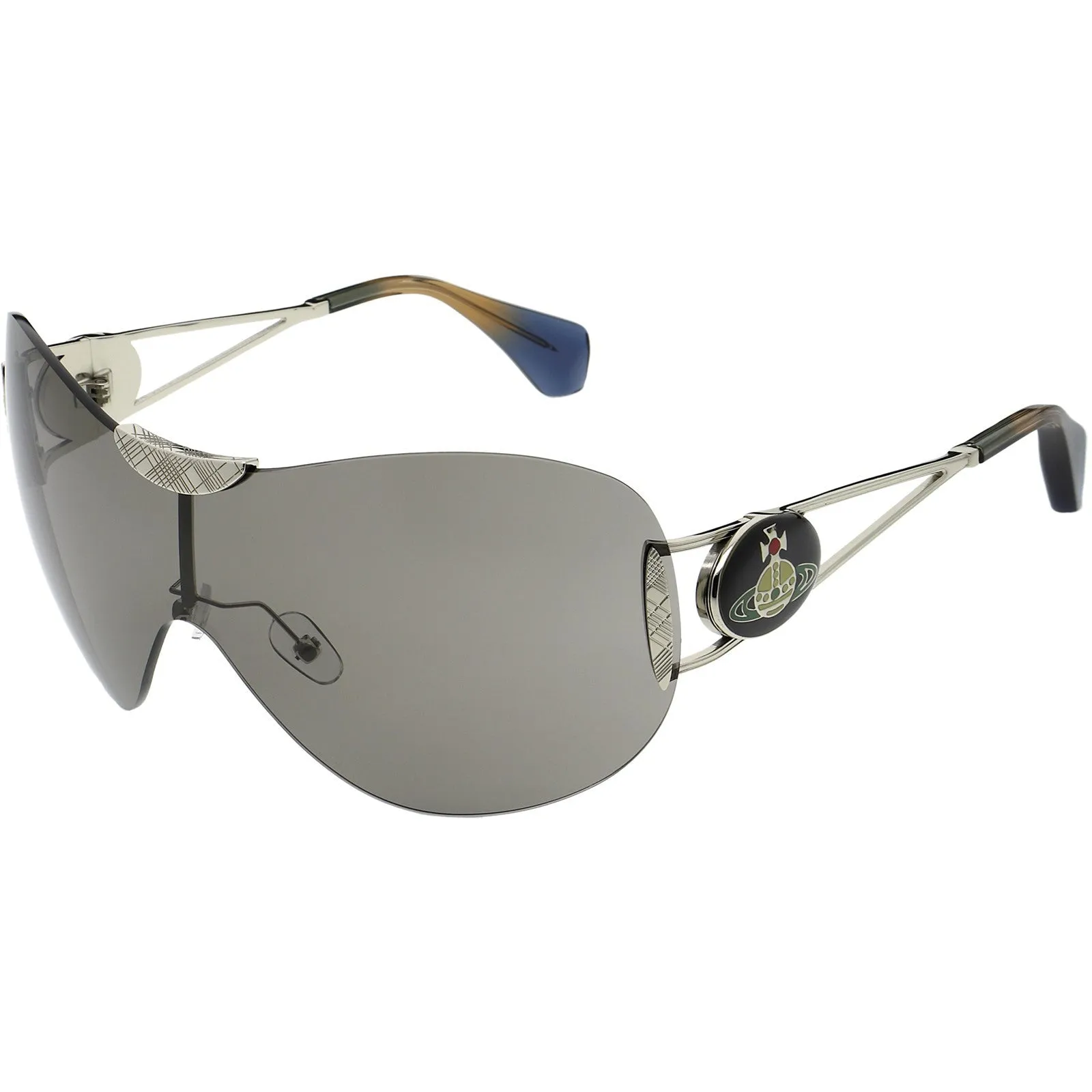 Vivienne Westwood Tina Sunglasses | Silver sold by The Foot Factory