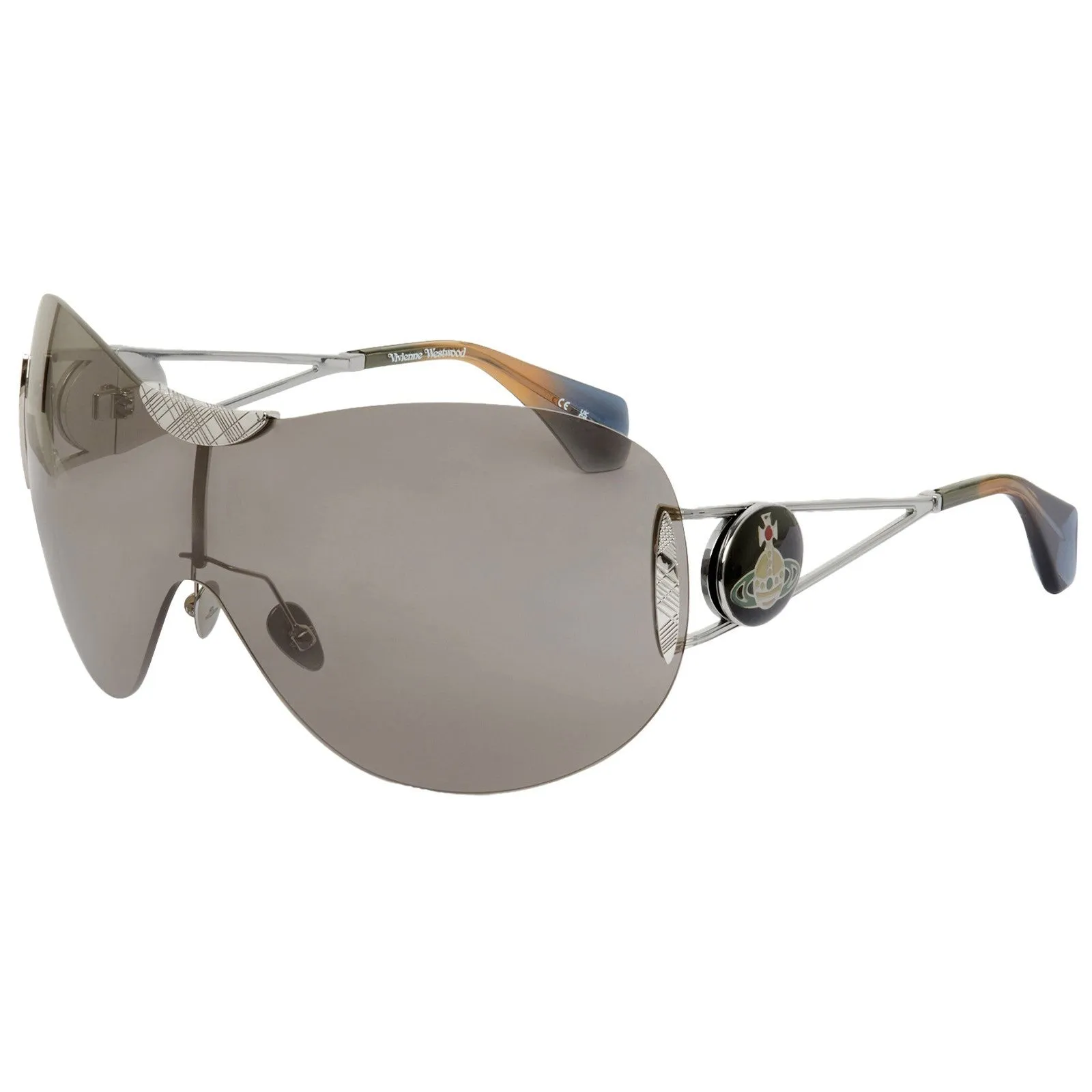 Vivienne Westwood Tina Sunglasses | Silver sold by The Foot Factory product image thumbnail 2