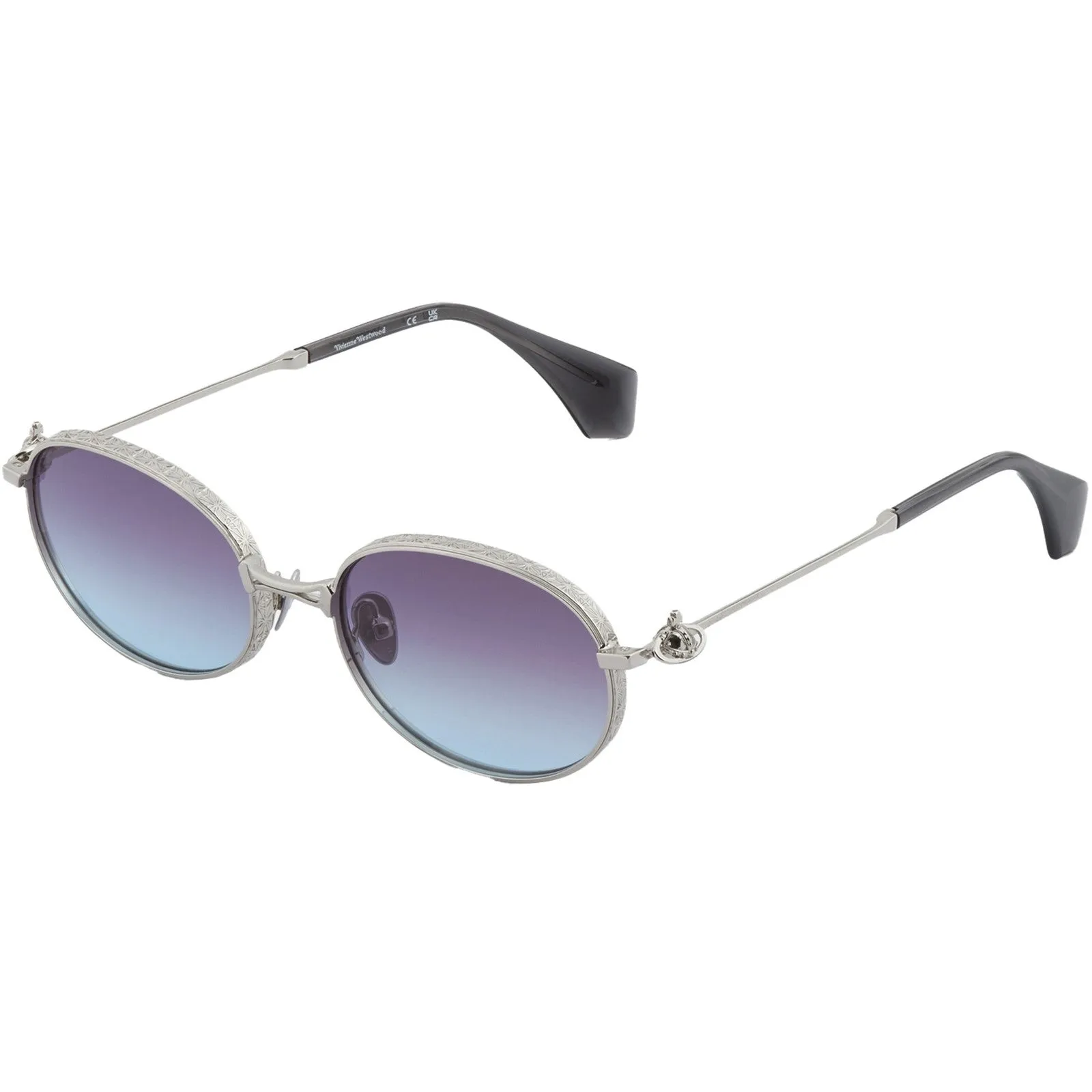 Vivienne Westwood VW7022 Sunglasses | Silver sold by The Foot Factory