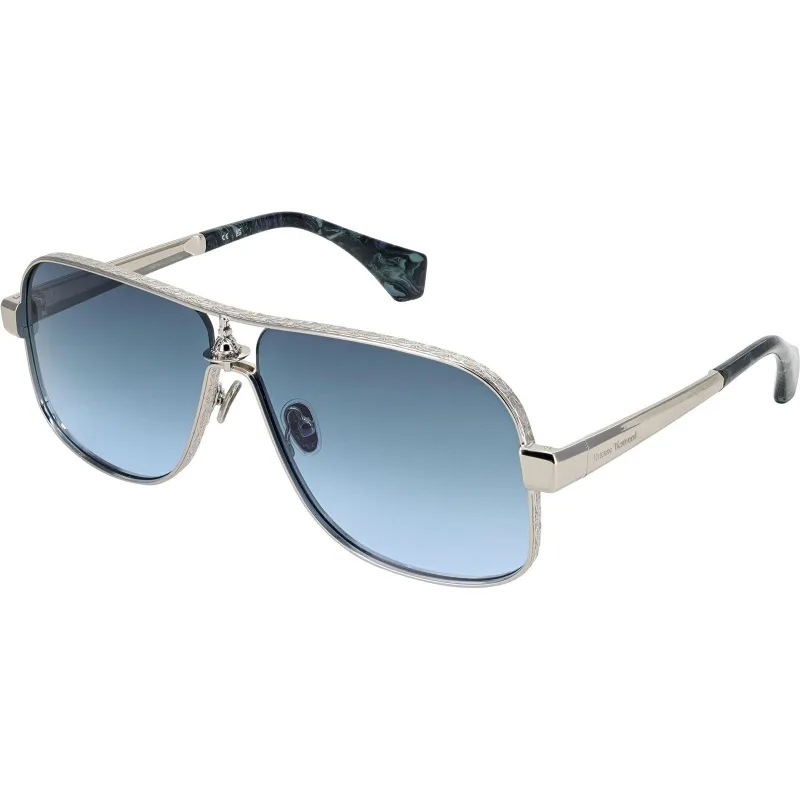 Vivienne Westwood Keith Sunglasses | Silver sold by The Foot Factory