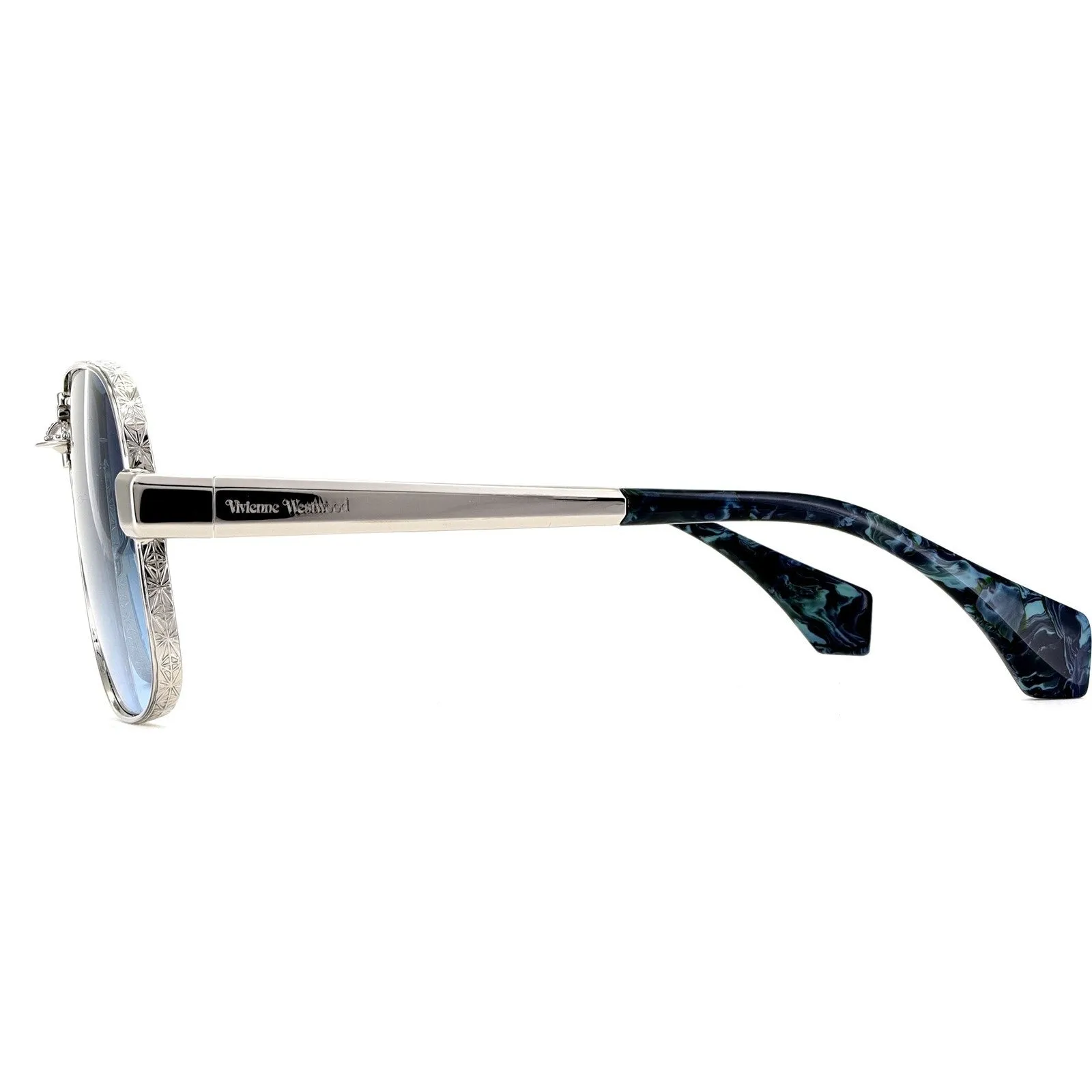 Vivienne Westwood Keith Sunglasses | Silver sold by The Foot Factory product image thumbnail 3
