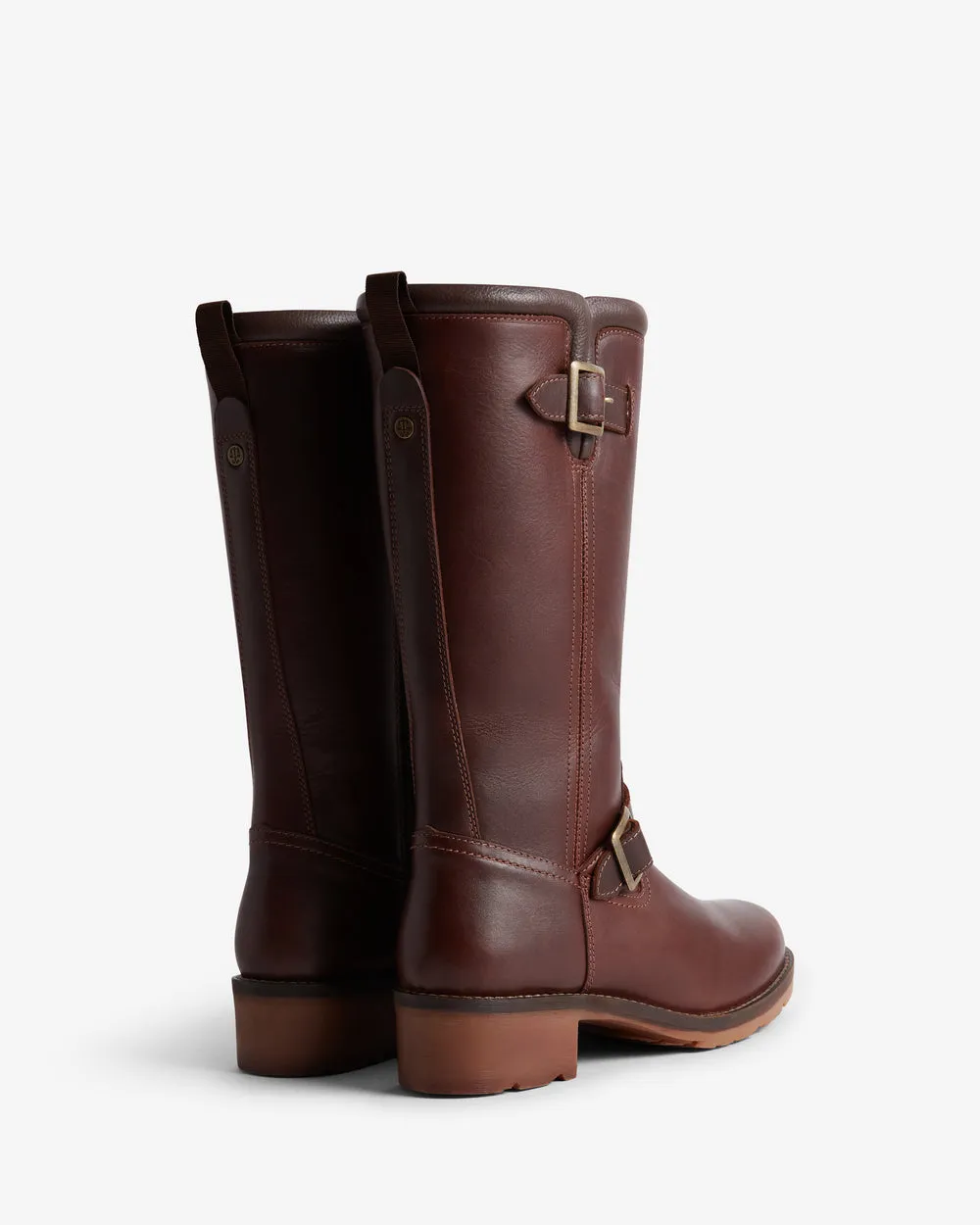 Hunter Womens Iona Tall Boots | Chocolate Brown sold by The Foot Factory product image thumbnail 3
