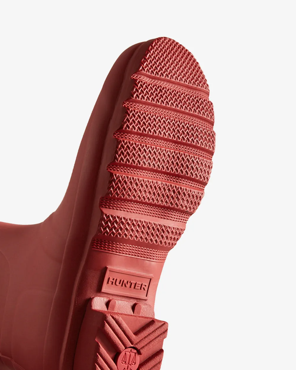 Hunter Womens Original Short Wellington Boots | Red sold by The Foot Factory product image thumbnail 4