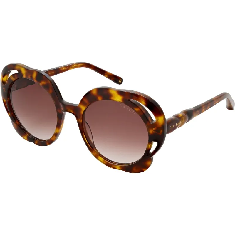 Ted Baker Aurora Sunglasses | Classic Tortoiseshell sold by The Foot Factory