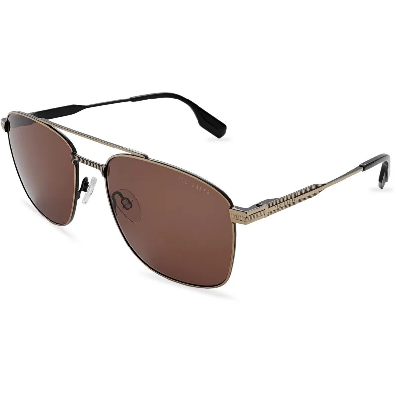 Ted Baker Chase Sunglasses | Gold sold by The Foot Factory