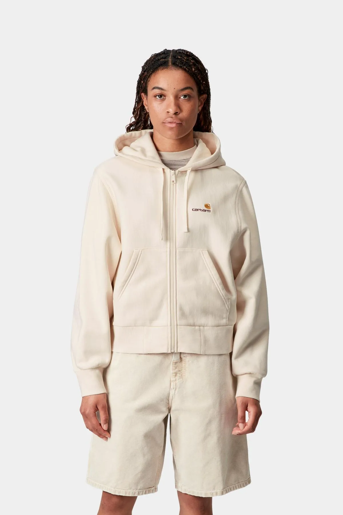 Carhartt WIP Womens American Script Jacket | Natural sold by The Foot Factory product image thumbnail 5