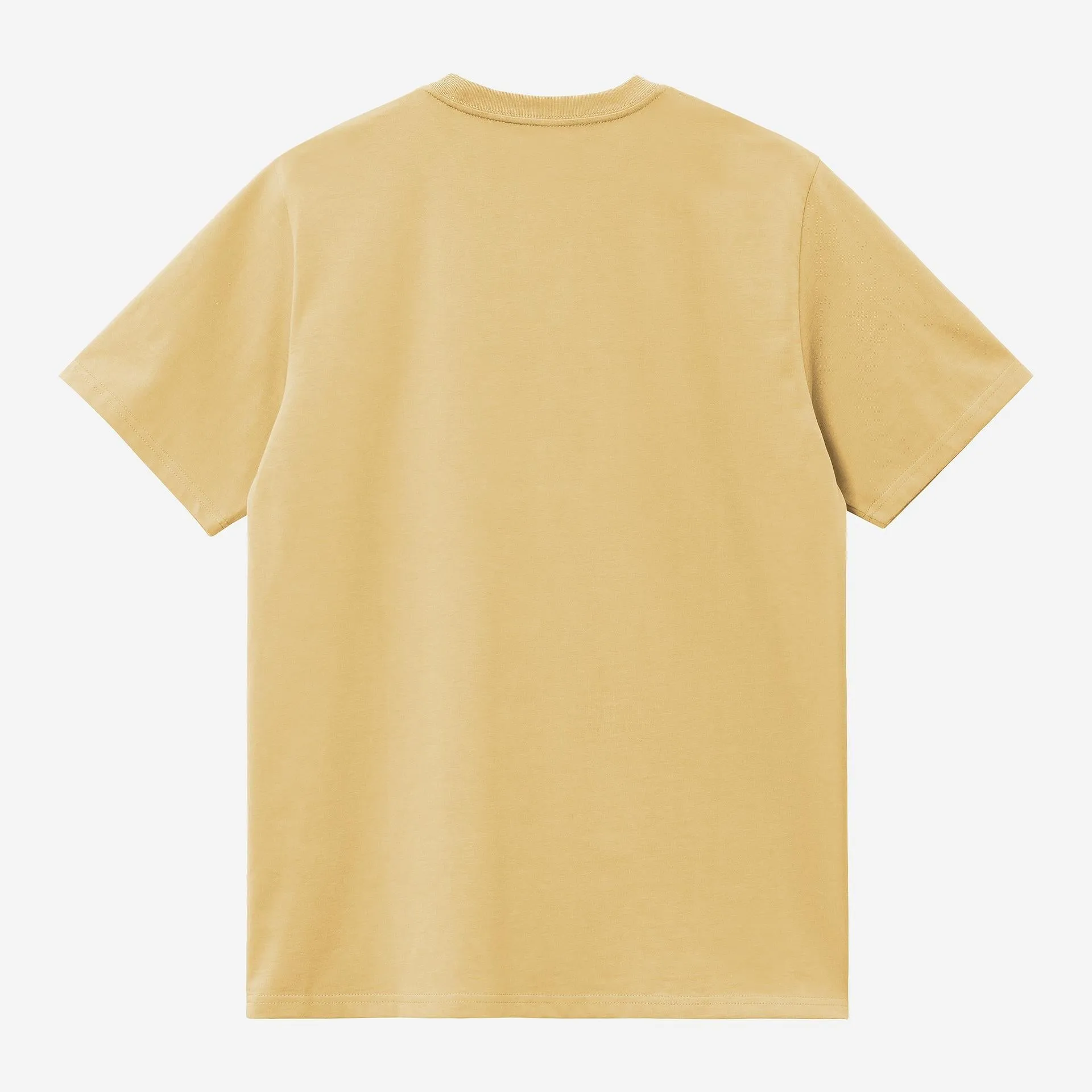 Carhartt WIP Mens Pocket T-Shirt | Air Yellow sold by The Foot Factory product image thumbnail 2