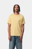 Carhartt WIP Mens Pocket T-Shirt | Air Yellow sold by The Foot Factory