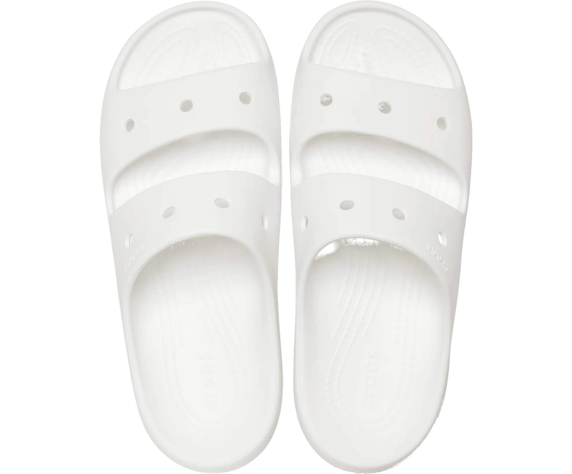 CROCS Unisex Classic V2 Sandal - White sold by The Foot Factory product image thumbnail 3