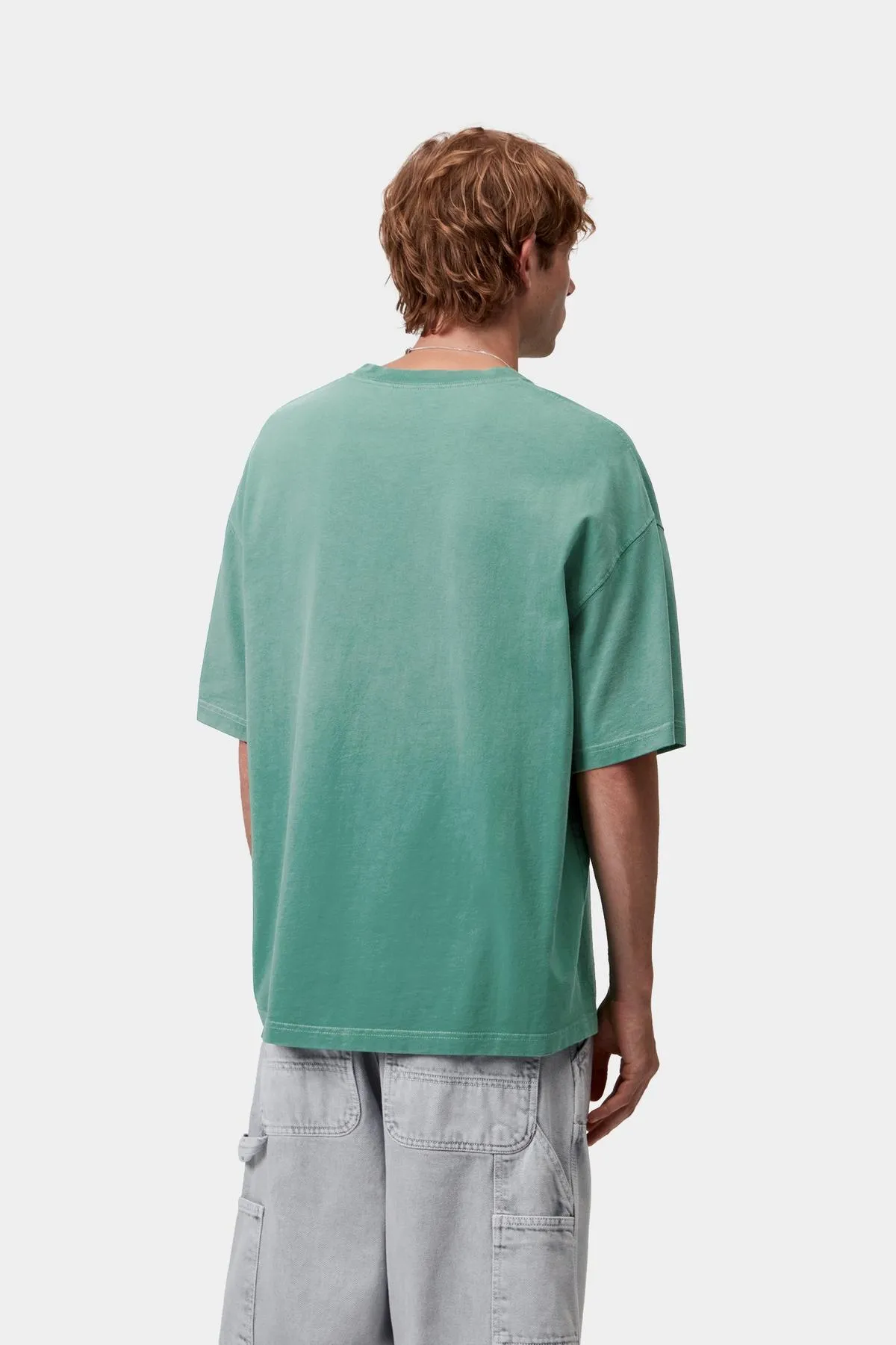 Carhartt WIP Mens Hudson Chalk Wash Pocket T-Shirt | Saguaro sold by The Foot Factory product image thumbnail 4