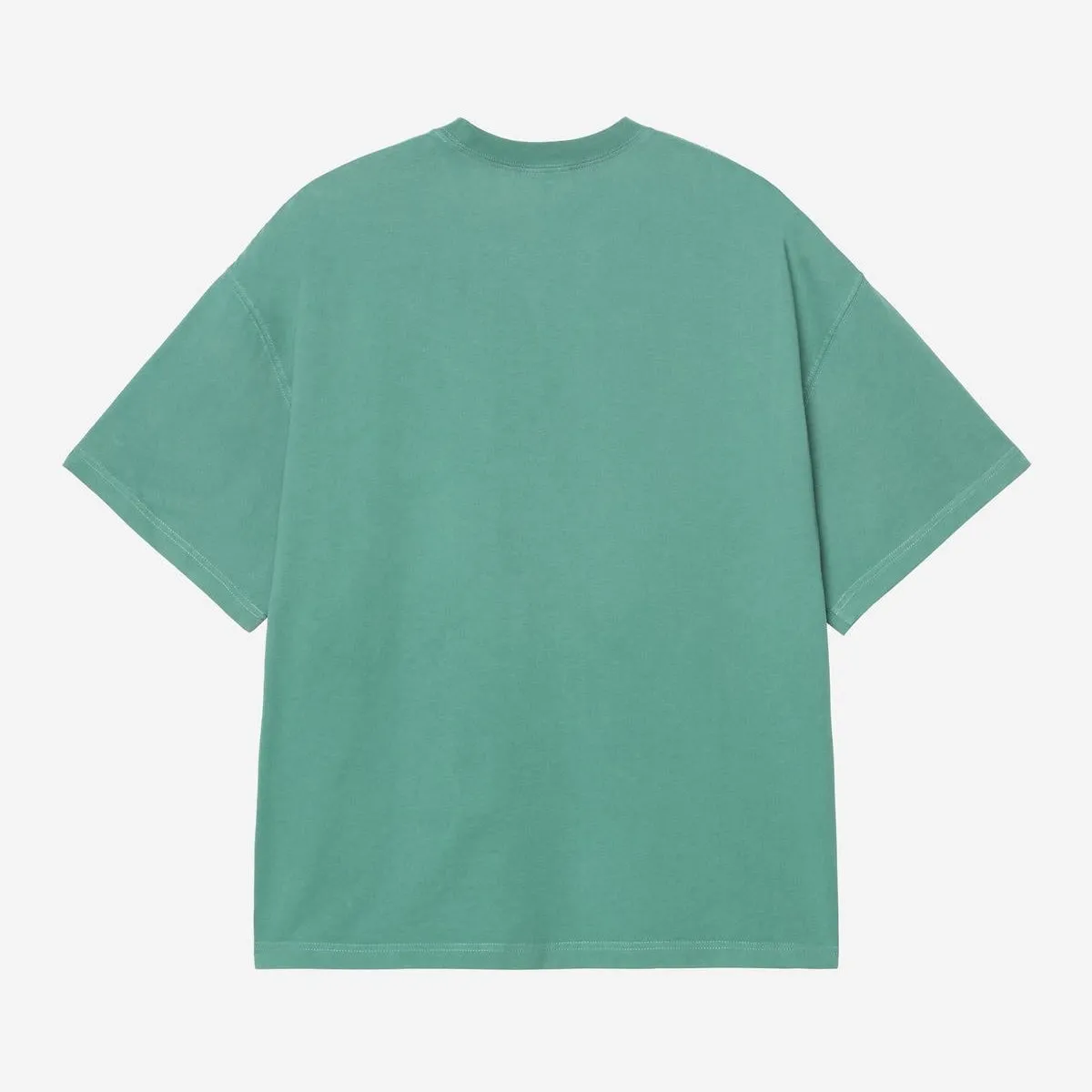 Carhartt WIP Mens Hudson Chalk Wash Pocket T-Shirt | Saguaro sold by The Foot Factory product image thumbnail 2