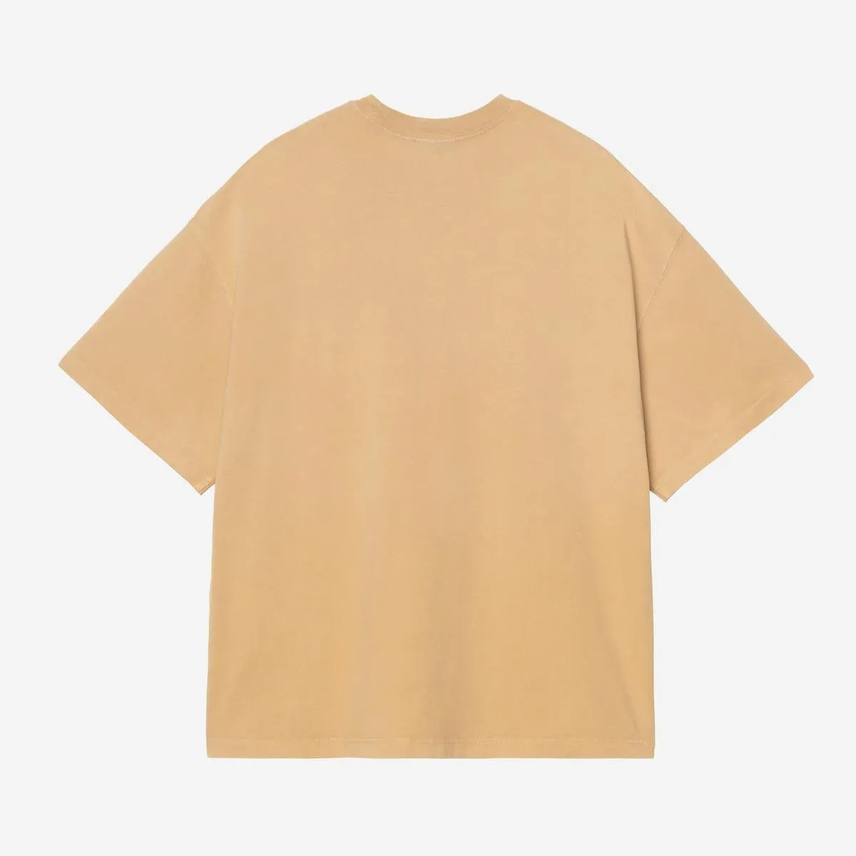 Carhartt WIP Mens Hudson Chalk Wash Pocket T-Shirt | Dusty Hamilton Brown sold by The Foot Factory product image thumbnail 2