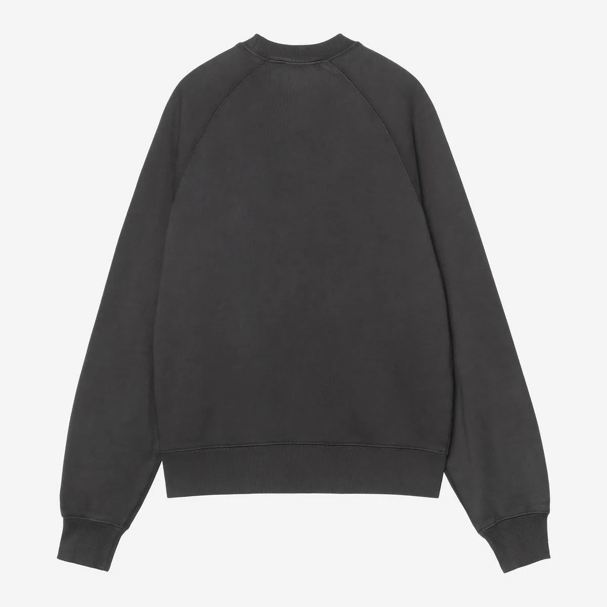 Carhartt WIP Womens Hudson Chalk Wash Sweat Top | Black sold by The Foot Factory product image thumbnail 2