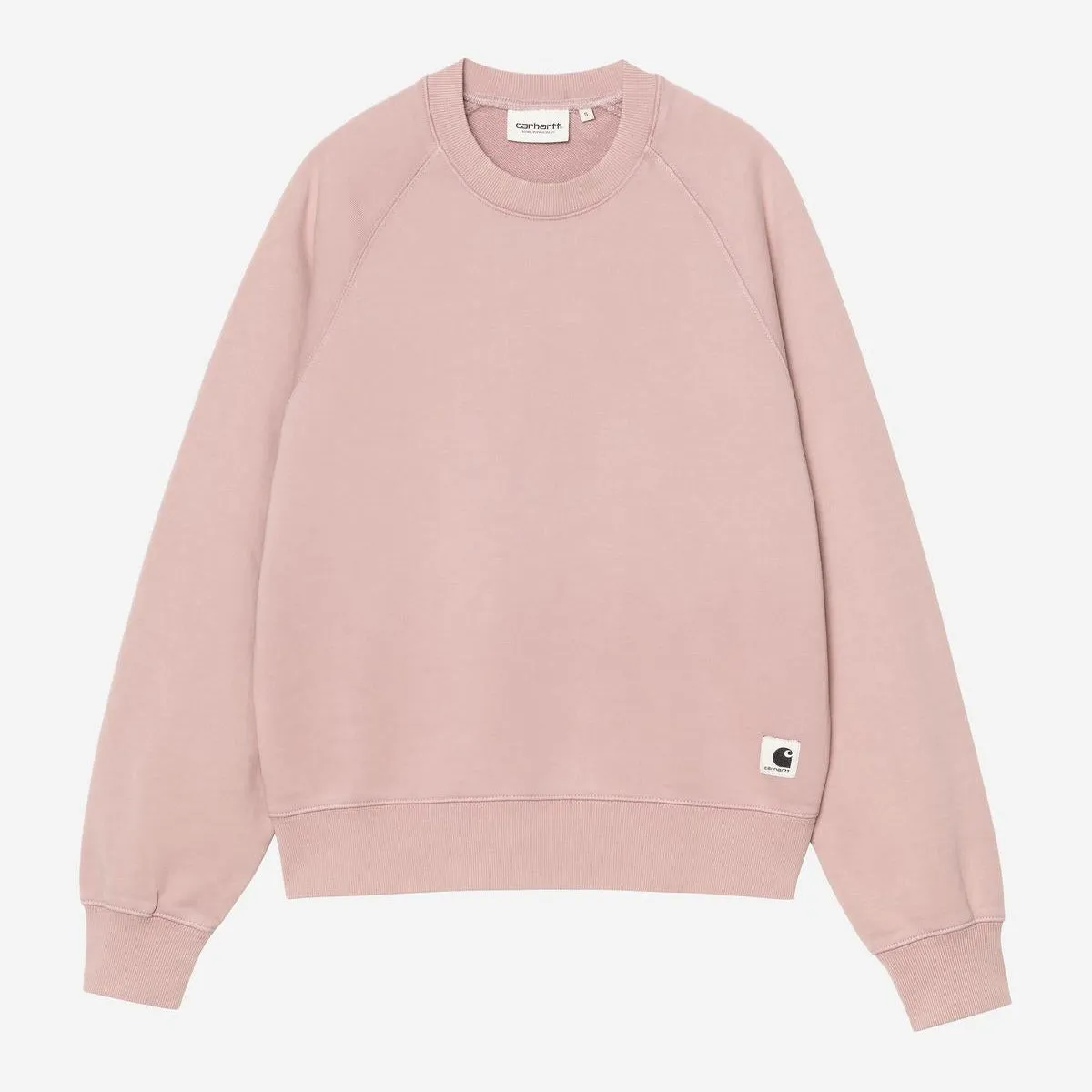 Carhartt WIP Womens Hudson Chalk Wash Sweat Top | Daphne sold by The Foot Factory
