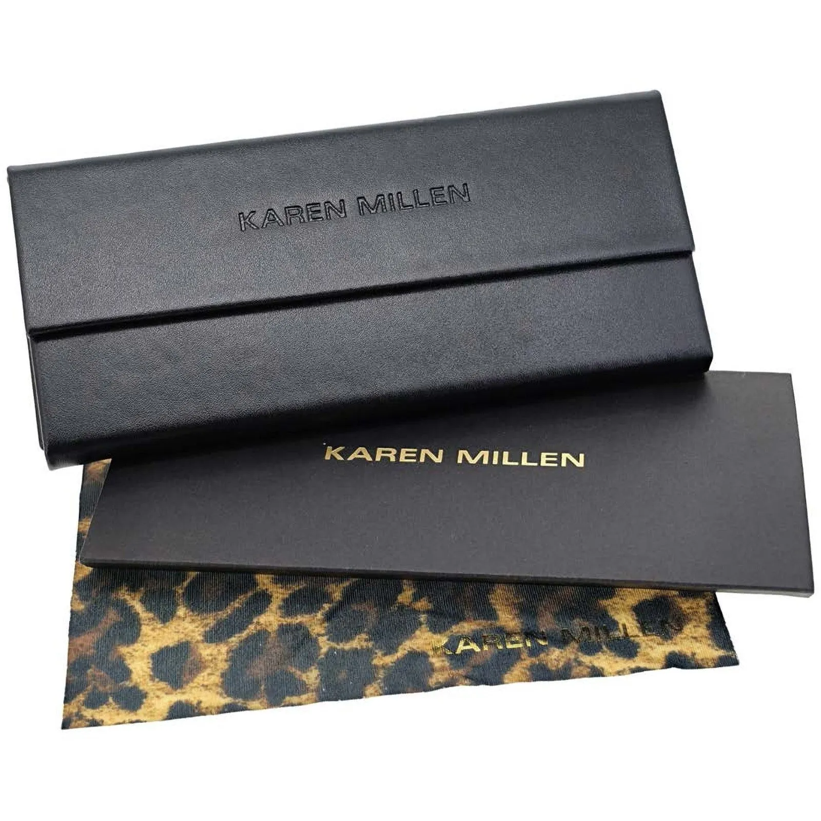 Karen Millen KM5055 Sunglasses | Crystal Champagne sold by The Foot Factory product image thumbnail 4