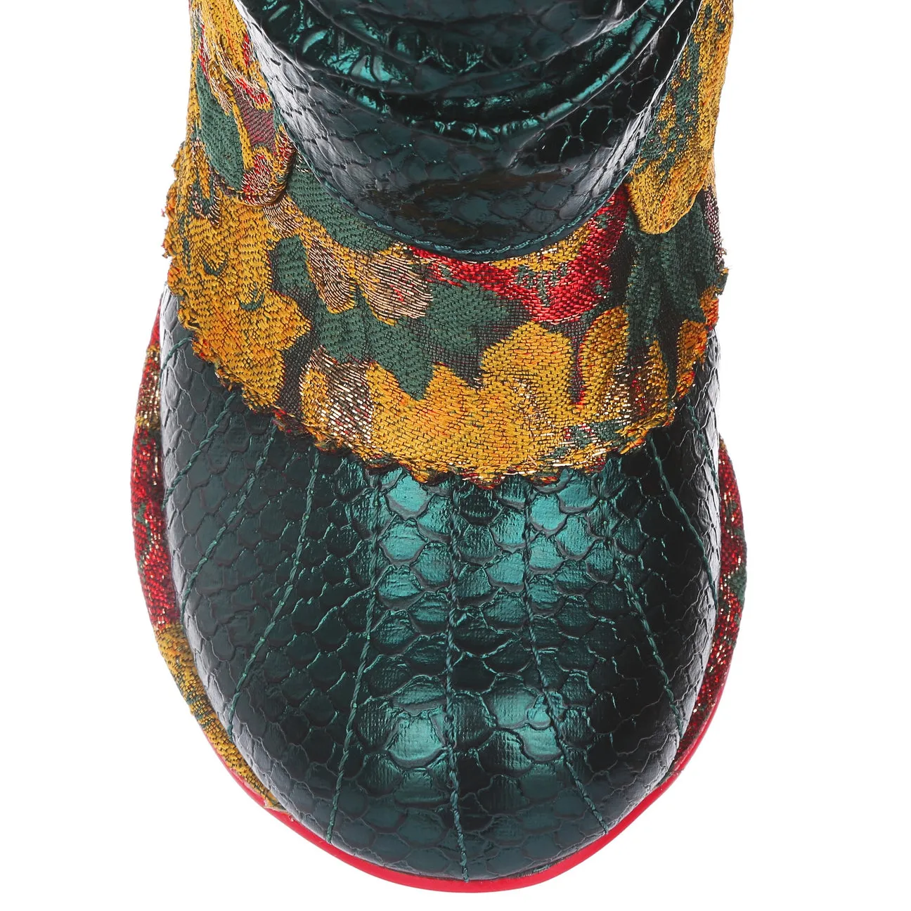 Irregular Choice Womens Miaow High Heels - Green Yellow sold by The Foot Factory product image thumbnail 4