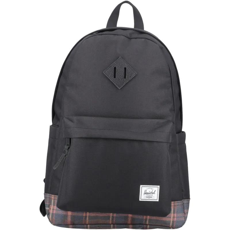 Herschel Heritage Backpack | Black Winter Plaid sold by The Foot Factory
