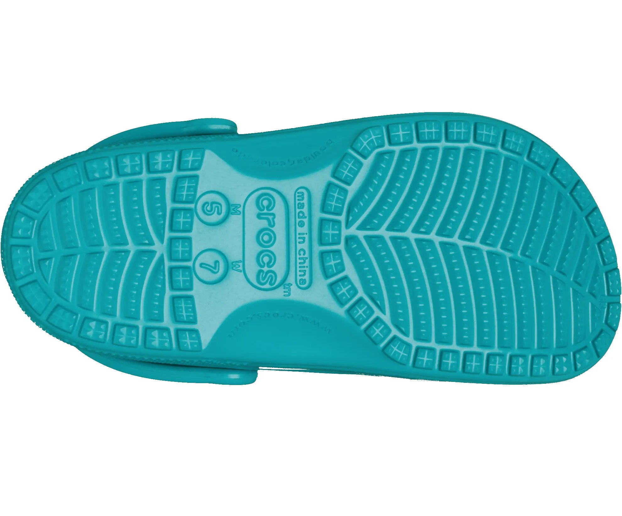 CROCS Unisex Classic Clog | Turbo Teal sold by The Foot Factory product image thumbnail 3