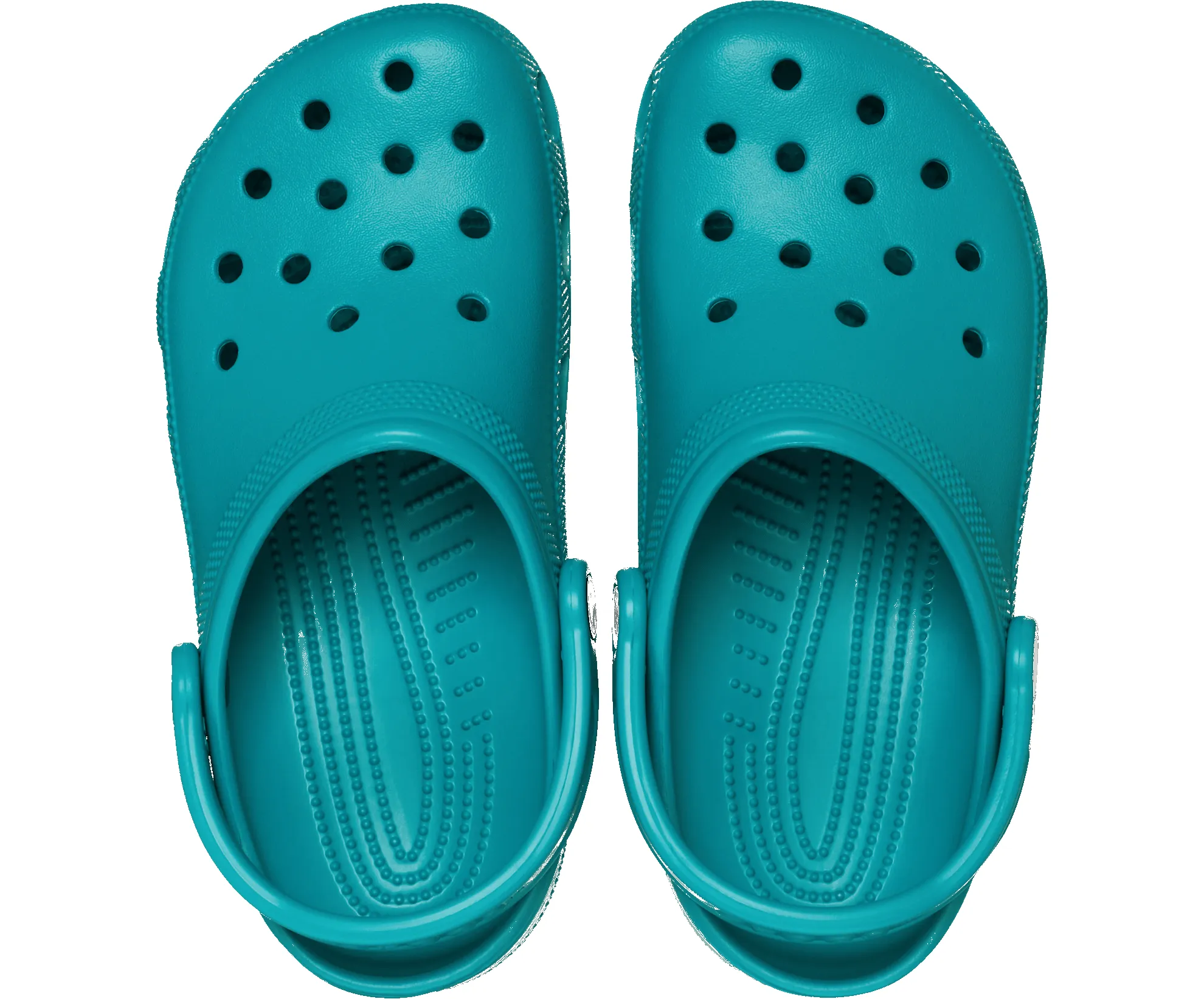 CROCS Unisex Classic Clog | Turbo Teal sold by The Foot Factory product image thumbnail 4