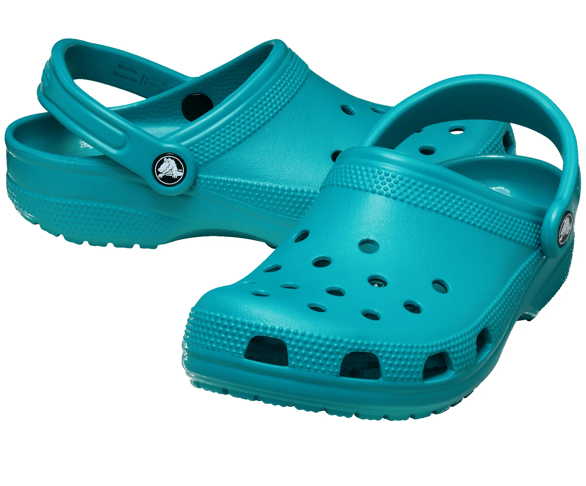CROCS Unisex Classic Clog | Turbo Teal sold by The Foot Factory product image thumbnail 2