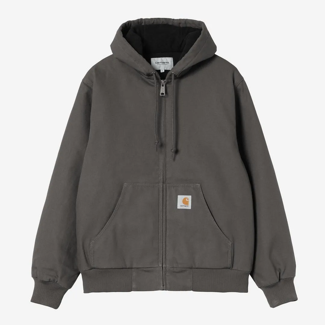 Carhartt WIP Mens Active Jacket | Graphite Rigid sold by The Foot Factory