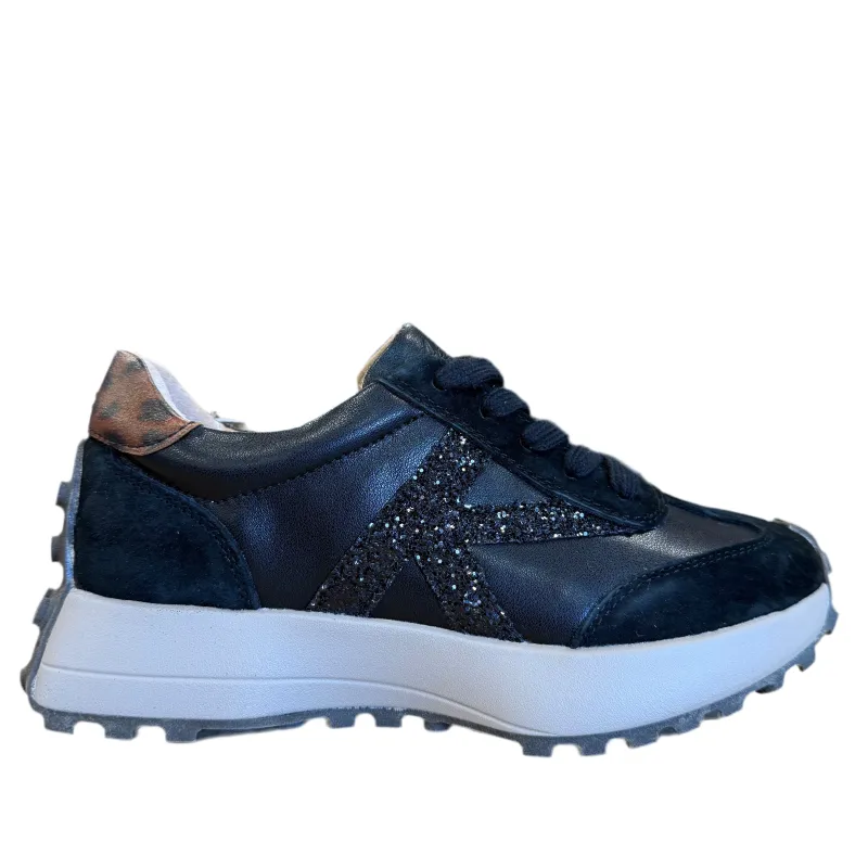 Kate Appleby Womens Clement Trainers | Black sold by The Foot Factory