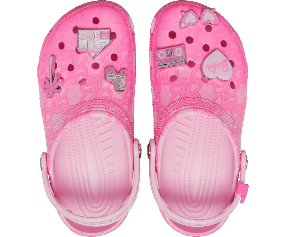 CROCS Unisex Mattel Pink Barbie Clog sold by The Foot Factory