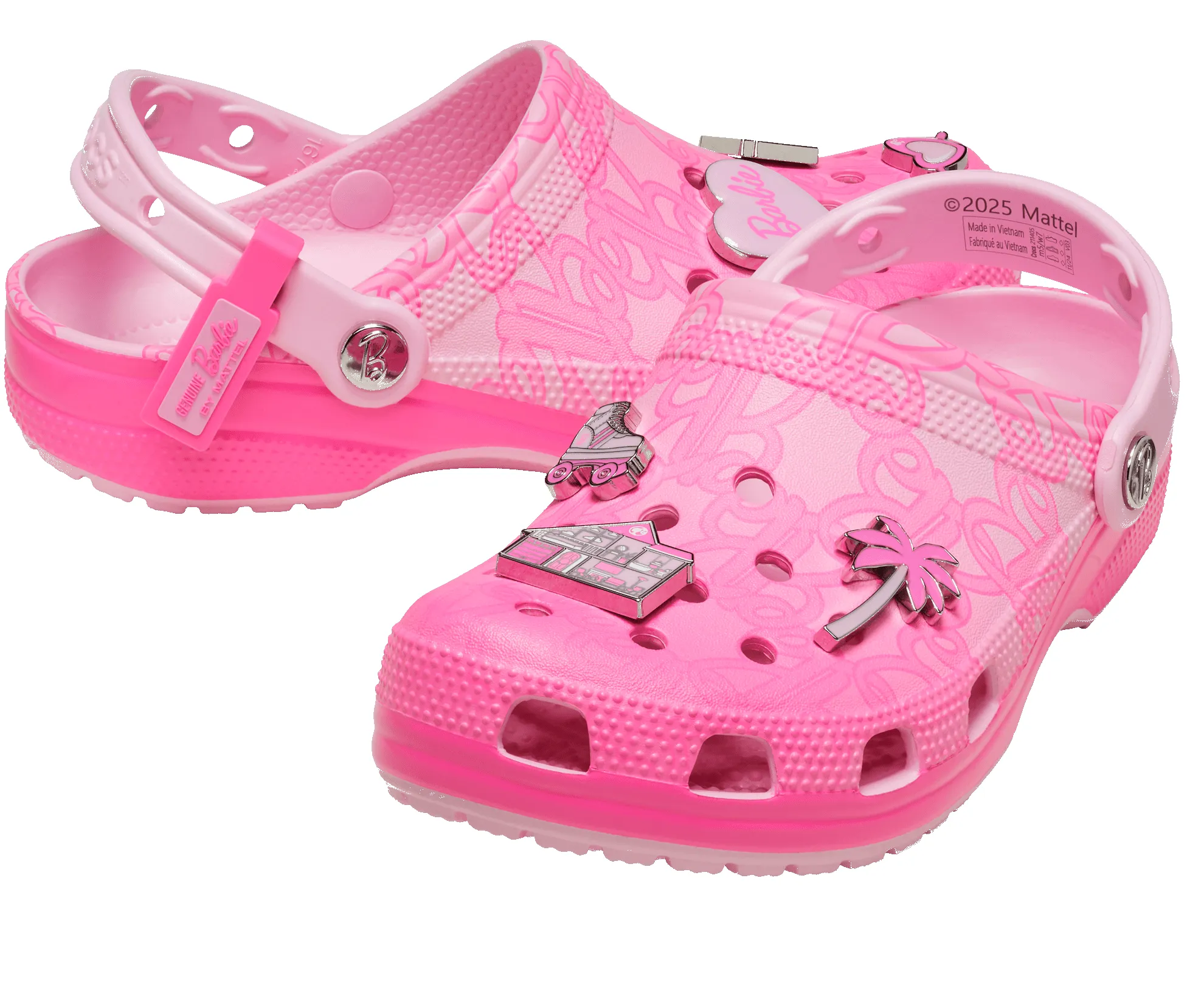CROCS Unisex Mattel Pink Barbie Clog sold by The Foot Factory product image thumbnail 2