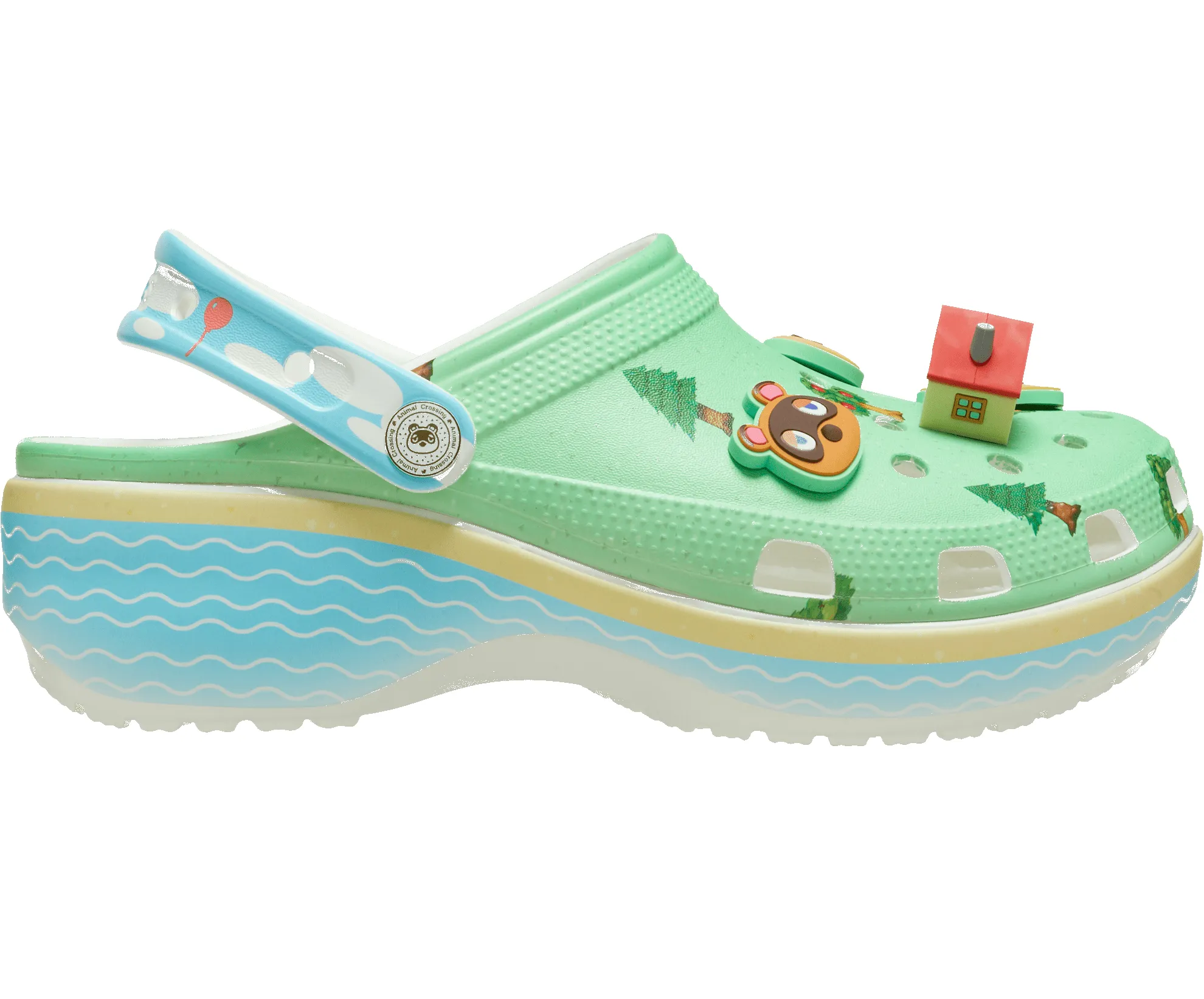 CROCS Unisex Animal Crossing Platform Clog sold by The Foot Factory product image thumbnail 3