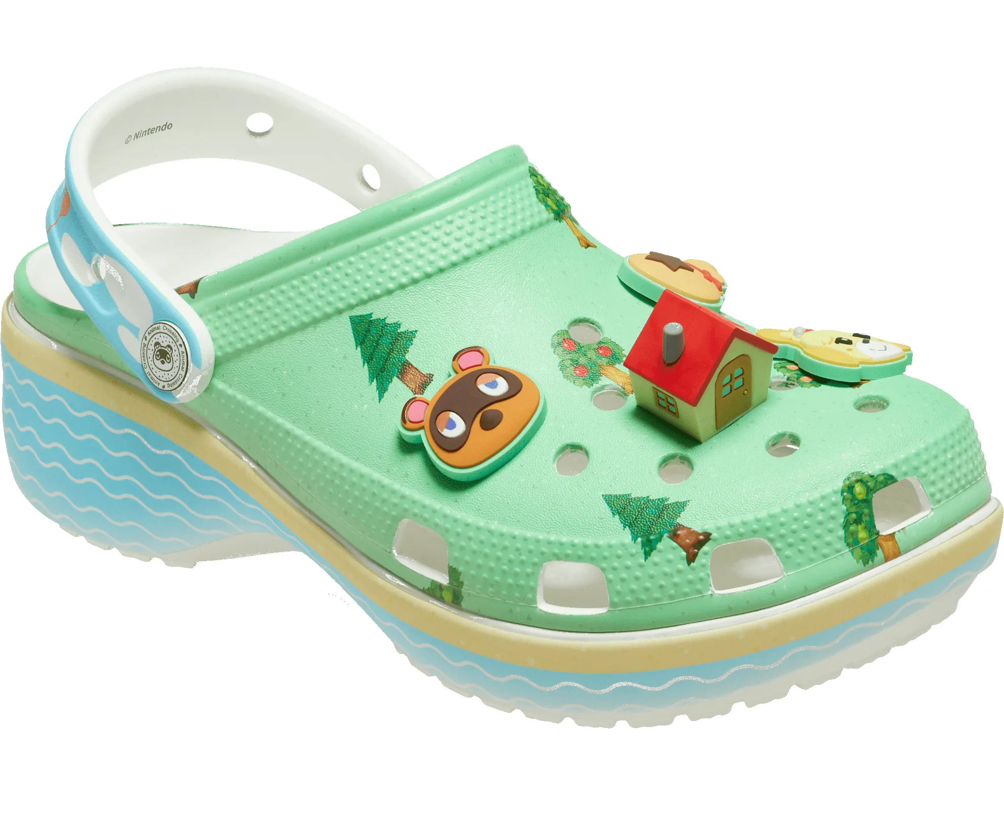 CROCS Unisex Animal Crossing Platform Clog sold by The Foot Factory product image thumbnail 5