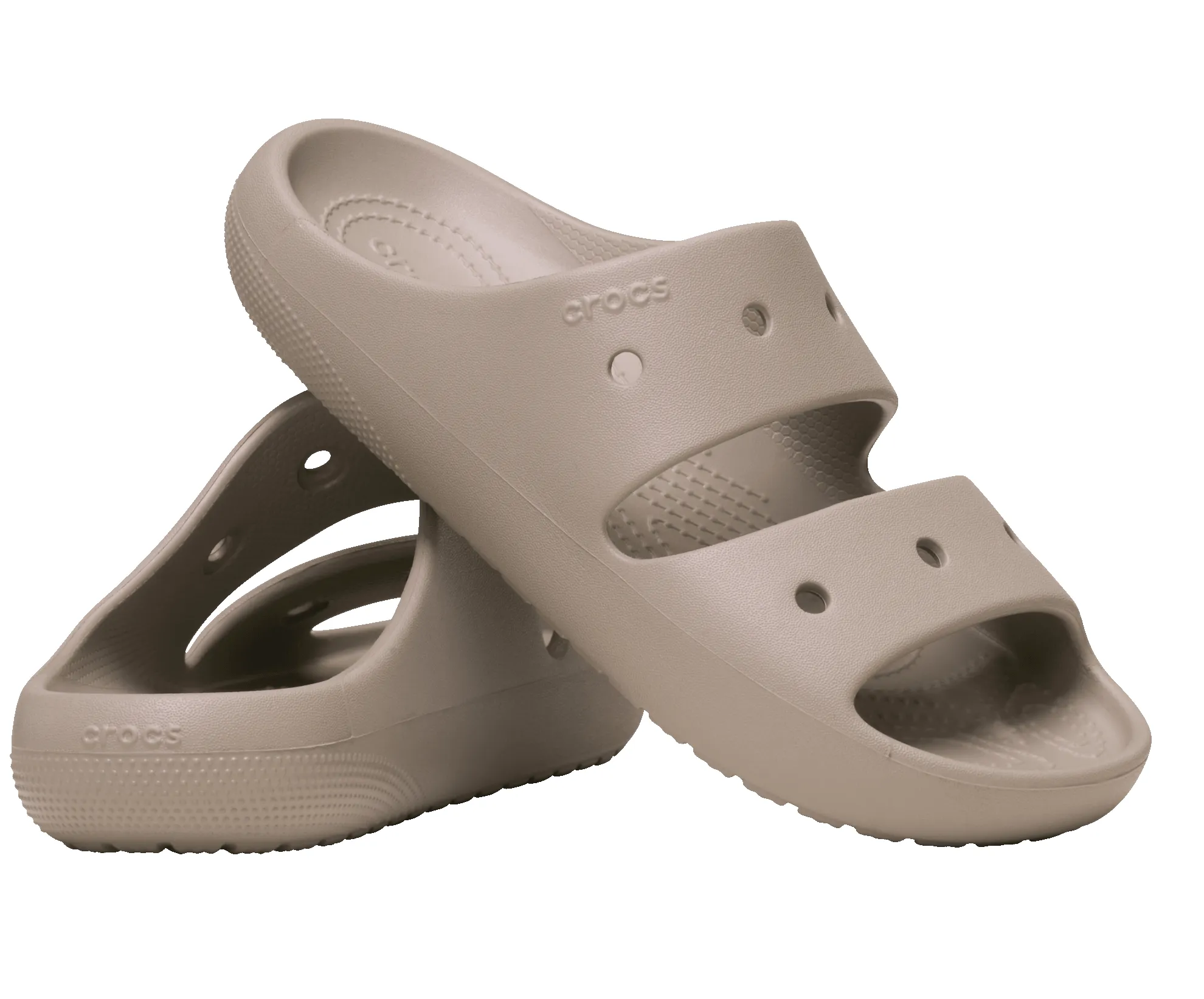 CROCS Unisex Classic V2 Sandal - Taupe sold by The Foot Factory product image thumbnail 2
