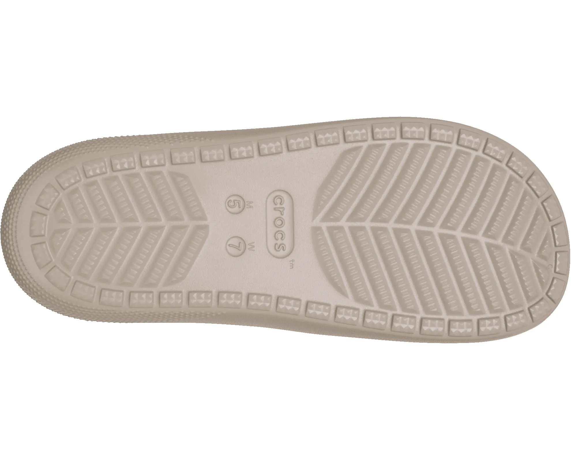 CROCS Unisex Classic V2 Sandal - Taupe sold by The Foot Factory product image thumbnail 4