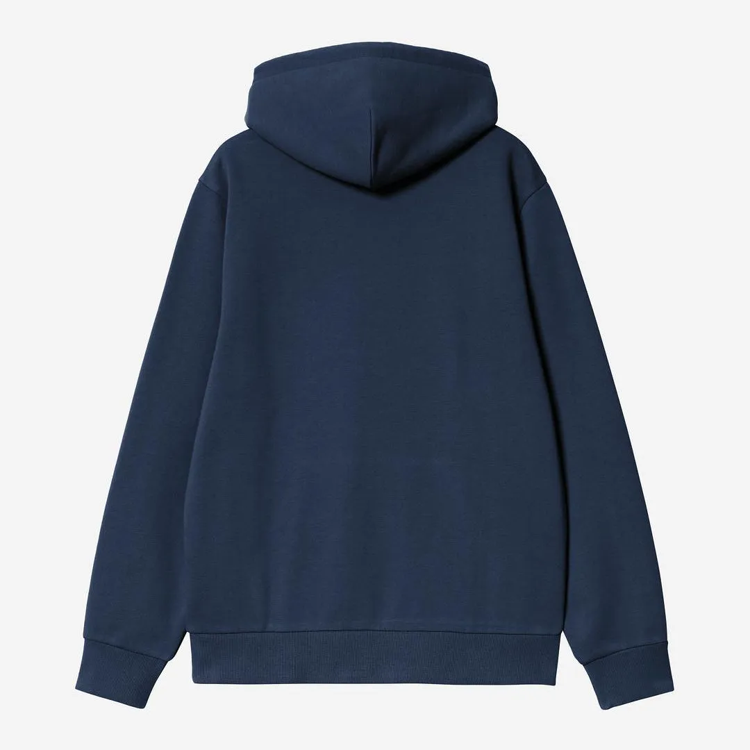 Carhartt WIP Mens Script Embroidery Hoodie | Jupiter sold by The Foot Factory product image thumbnail 2