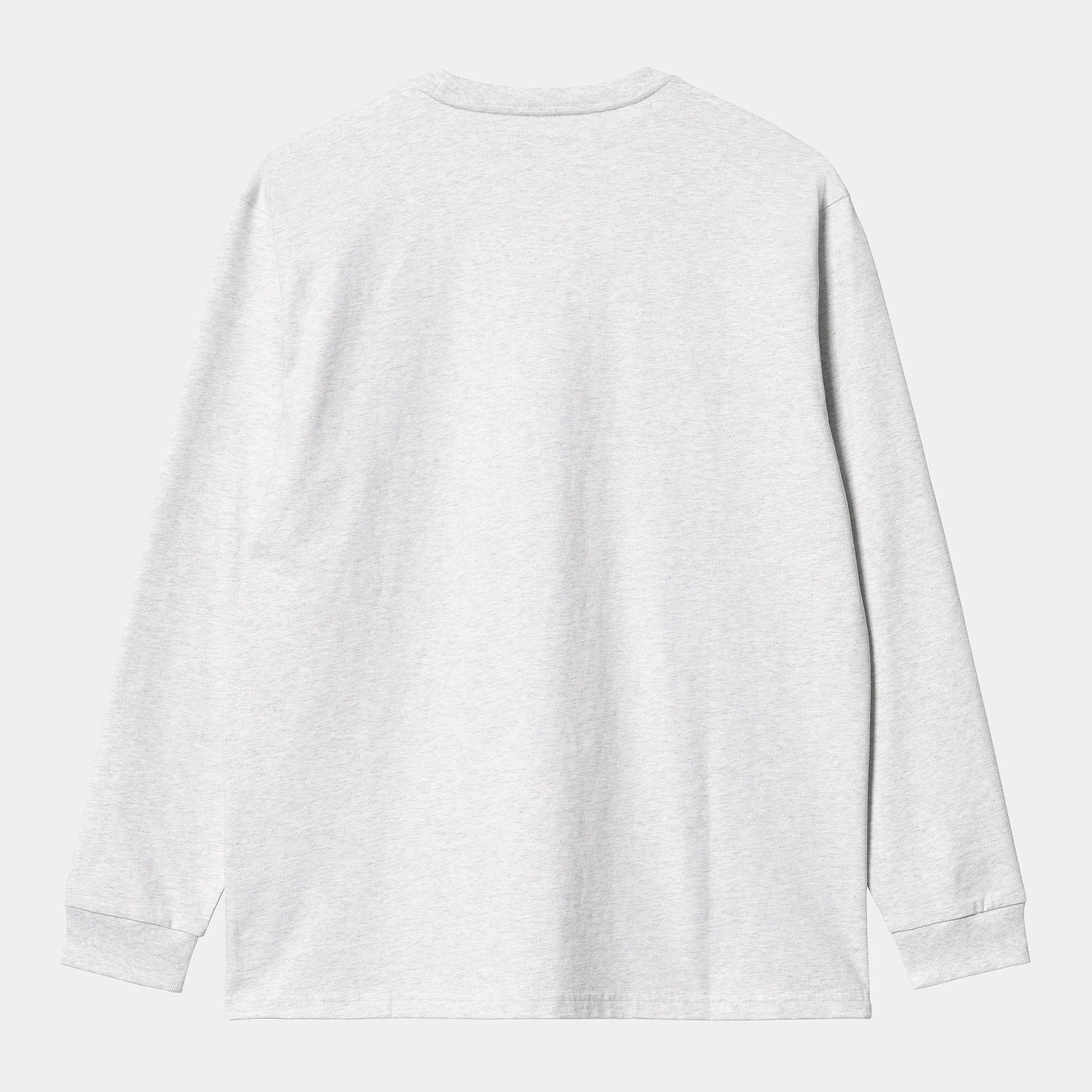 Carhartt WIP Mens Chase Long Sleeve T-Shirt - Ash Heather sold by The Foot Factory product image thumbnail 2