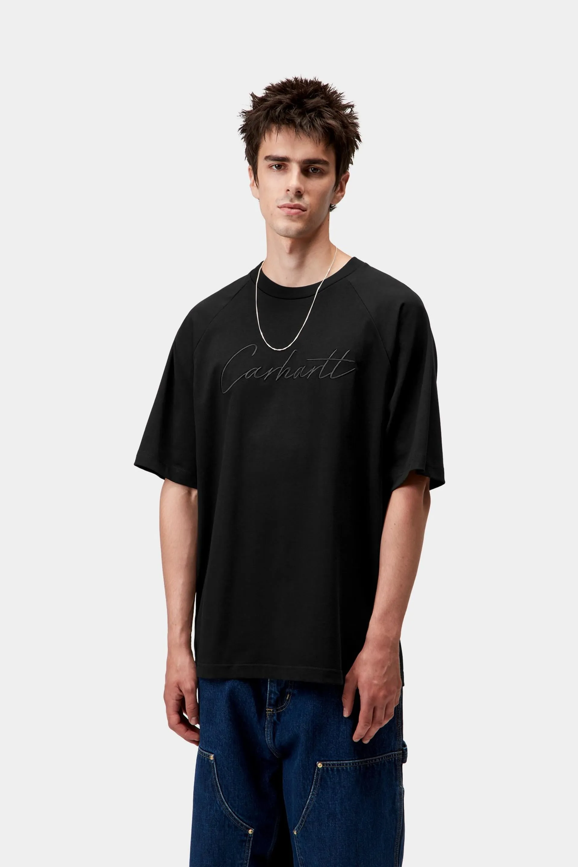 Carhartt WIP Mens Ray T-Shirt | Black sold by The Foot Factory product image thumbnail 3