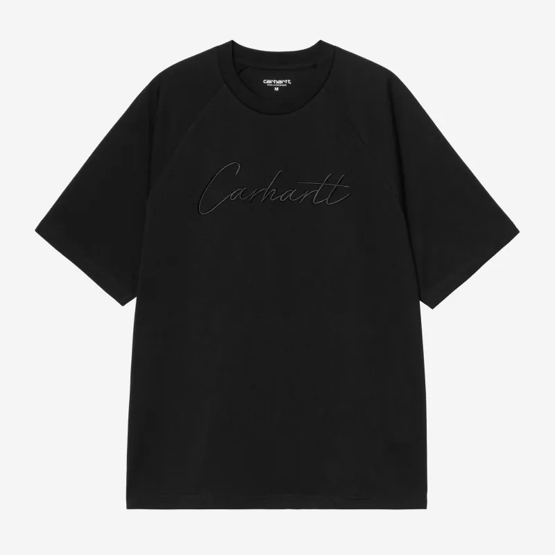 Carhartt WIP Mens Ray T-Shirt | Black sold by The Foot Factory