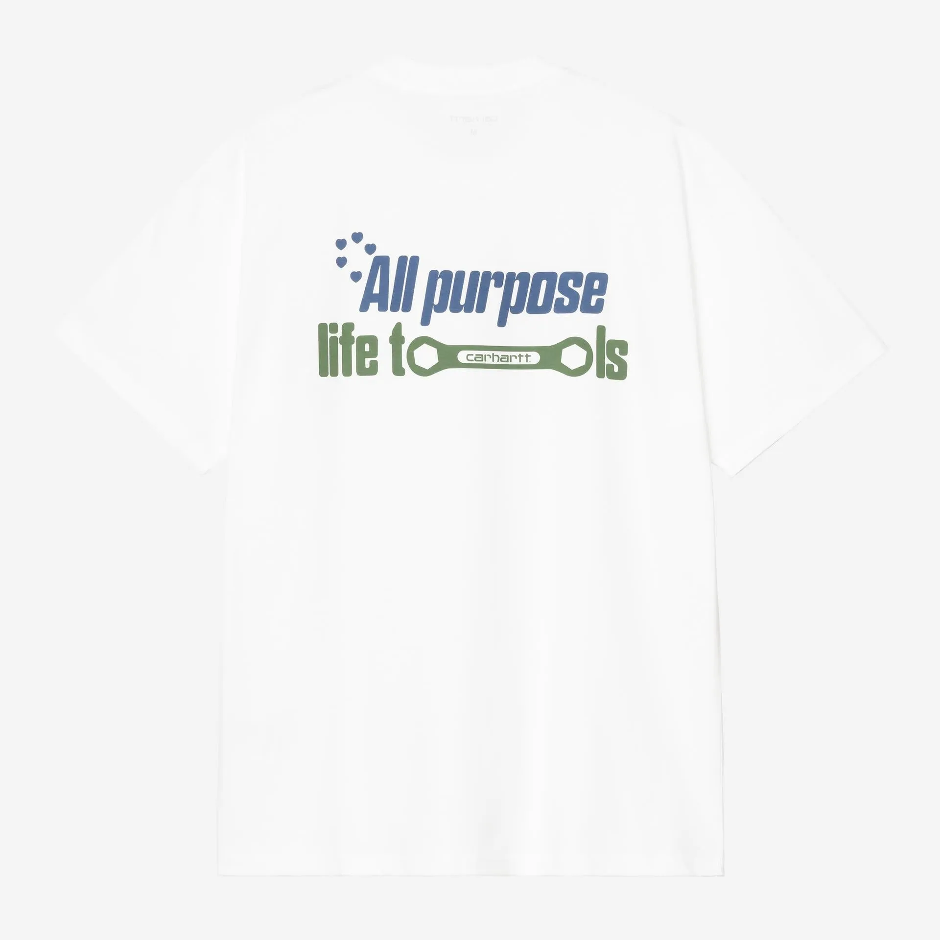 Carhartt WIP Mens All Tools T-Shirt | White sold by The Foot Factory