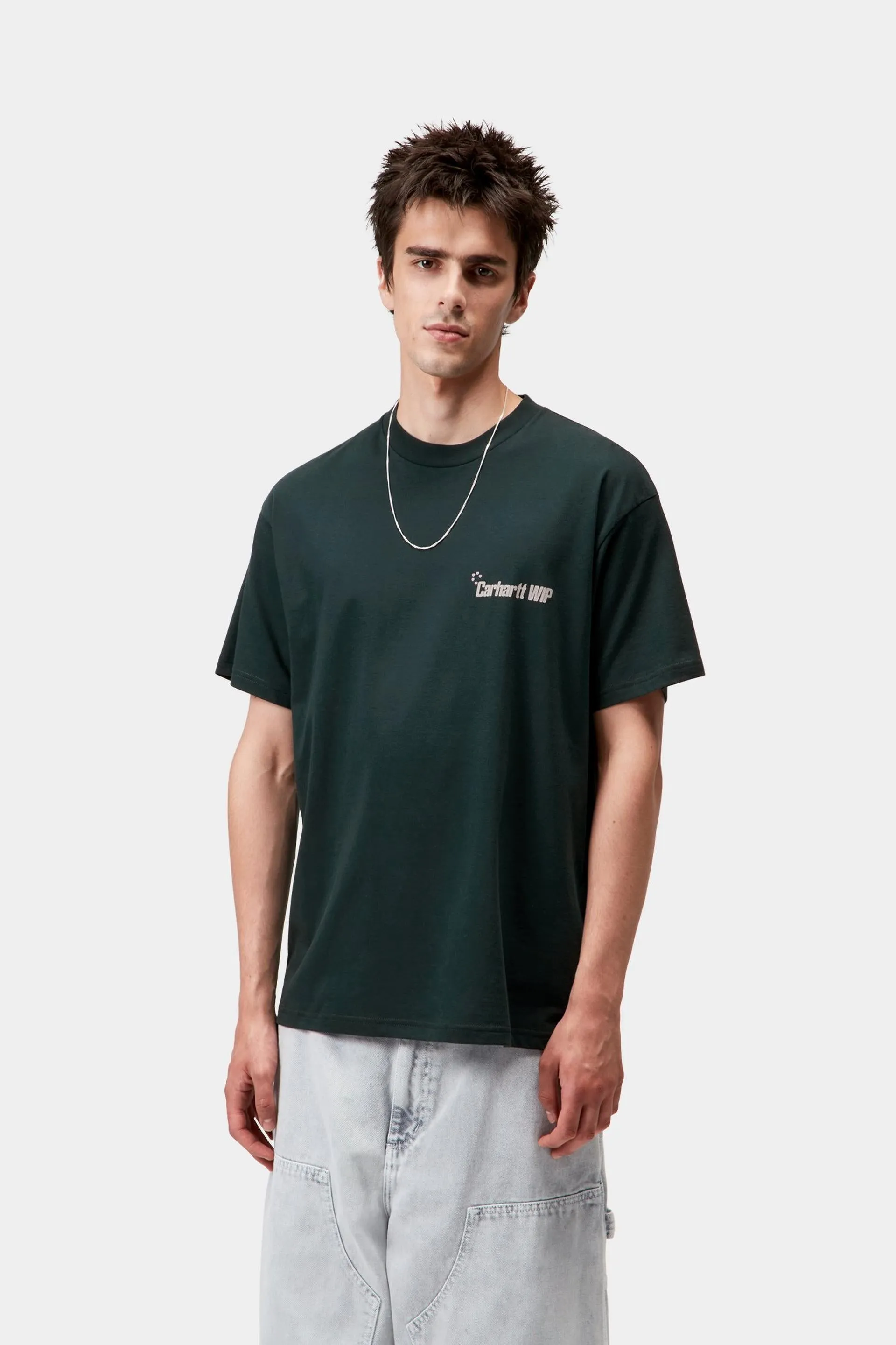 Carhartt WIP Mens All Tools T-Shirt | Deep Lagoon sold by The Foot Factory product image thumbnail 3