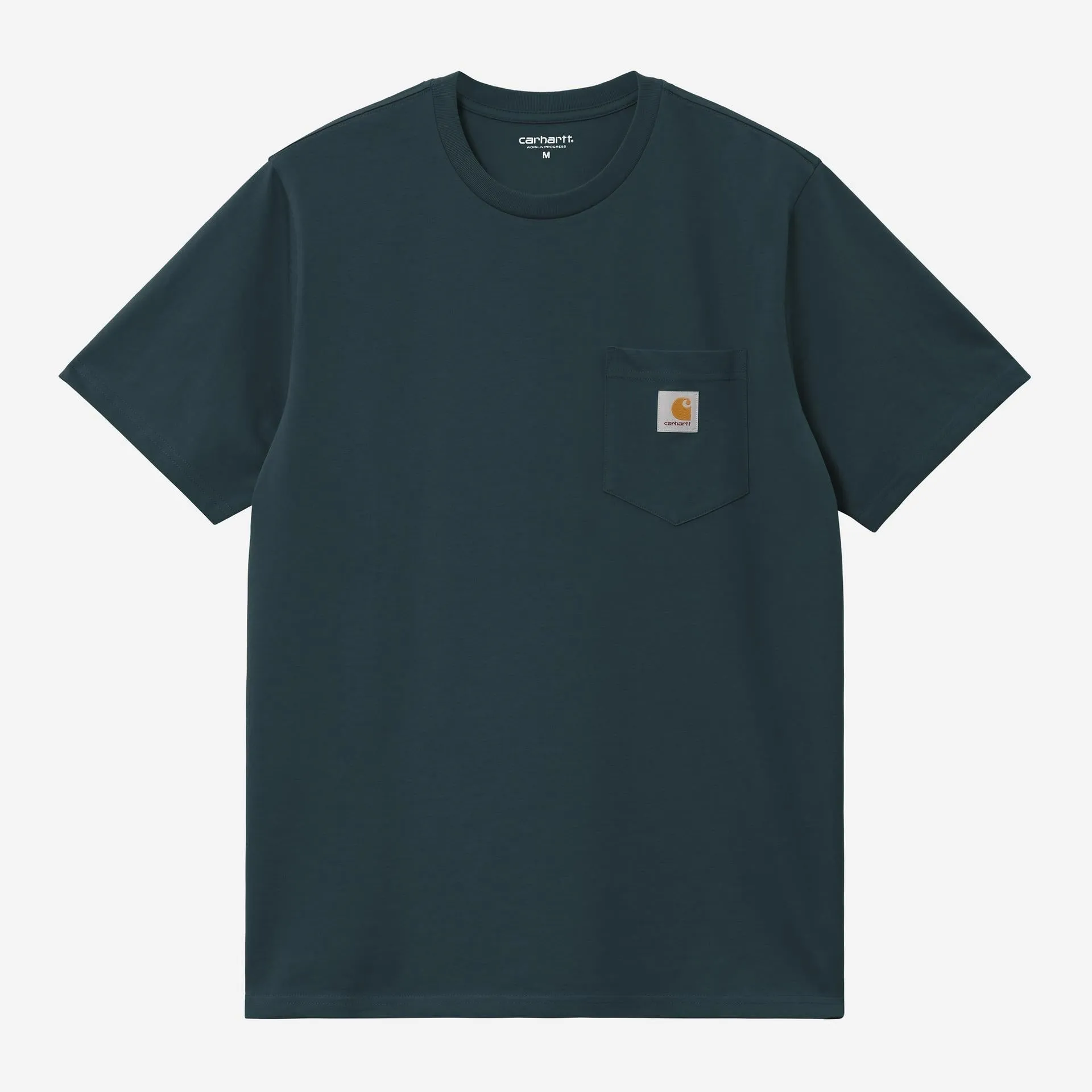 Carhartt WIP Mens Pocket T-Shirt | Deep Lagoon sold by The Foot Factory