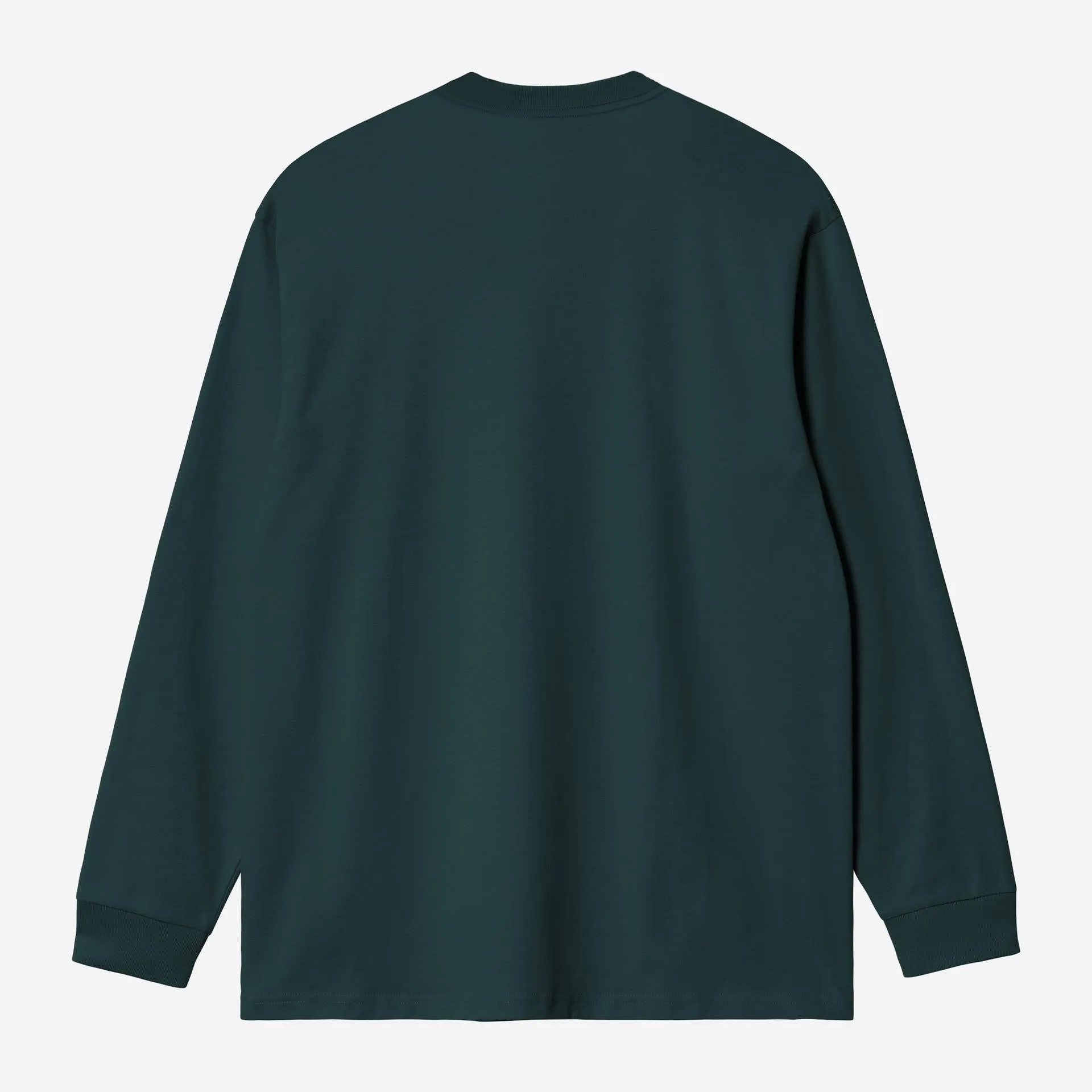 Carhartt WIP Mens Pocket Long Sleeve T-Shirt | Deep Lagoon sold by The Foot Factory product image thumbnail 2