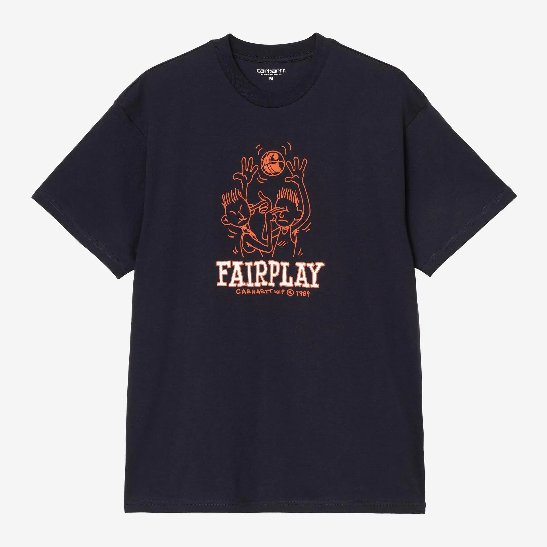 Carhartt WIP Mens Fairplay T-Shirt | Dark Navy sold by The Foot Factory