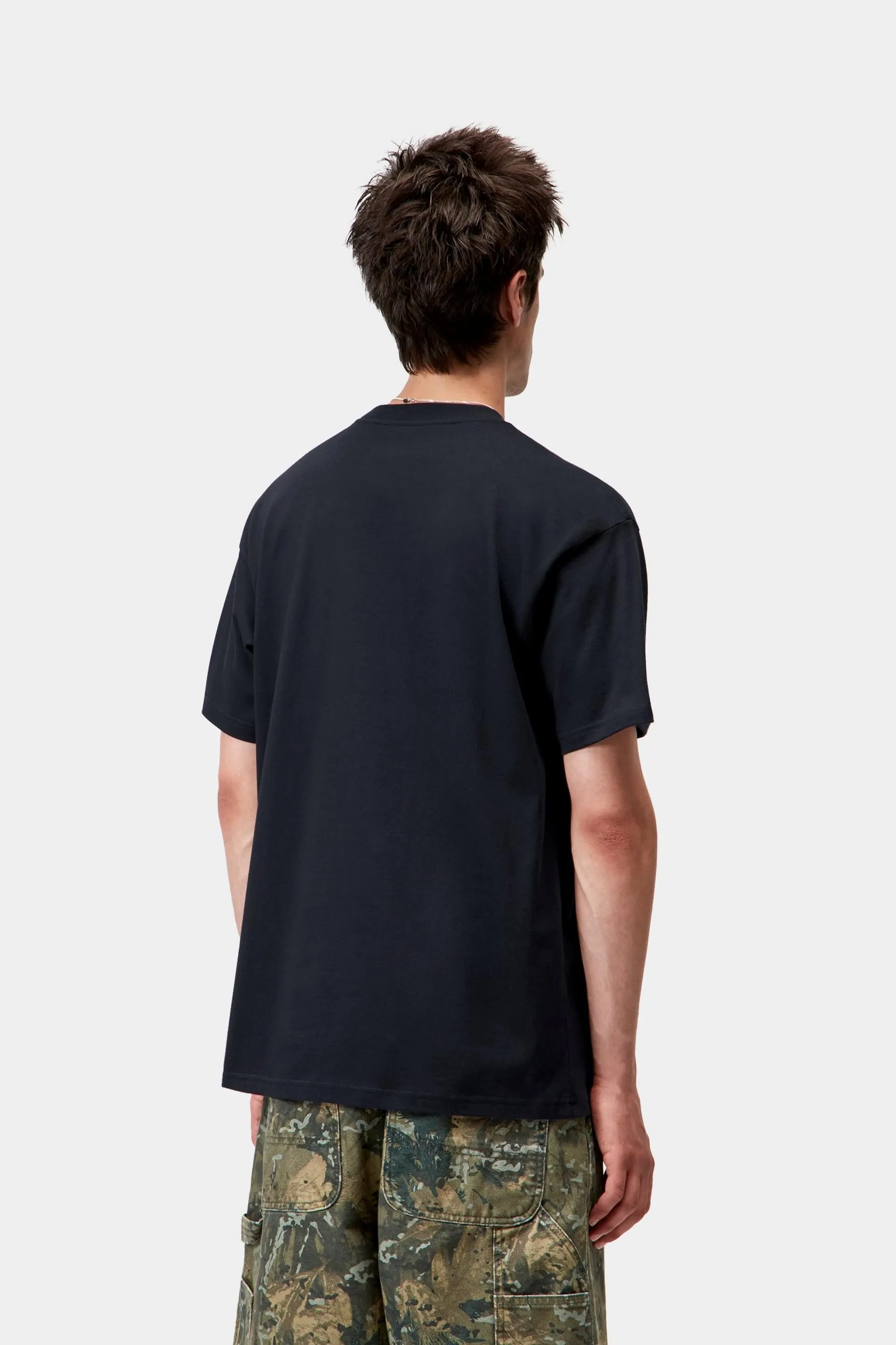 Carhartt WIP Mens Fairplay T-Shirt | Dark Navy sold by The Foot Factory product image thumbnail 4